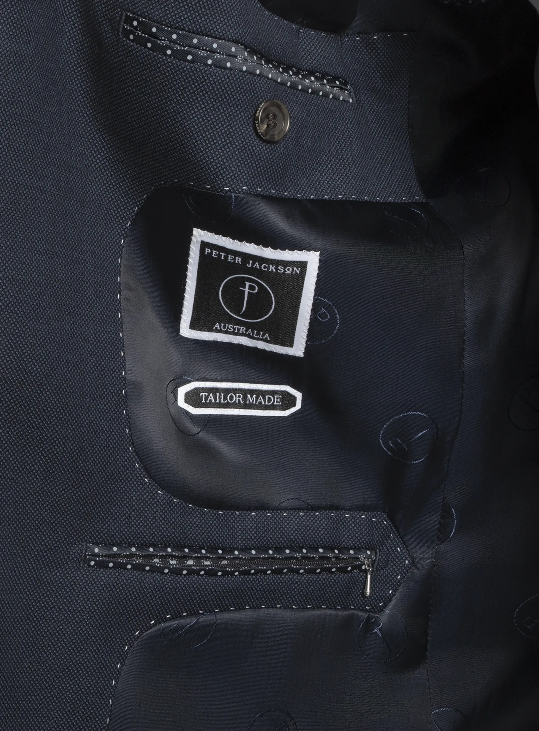 Navy Birdseye Signature 2-Piece Suit