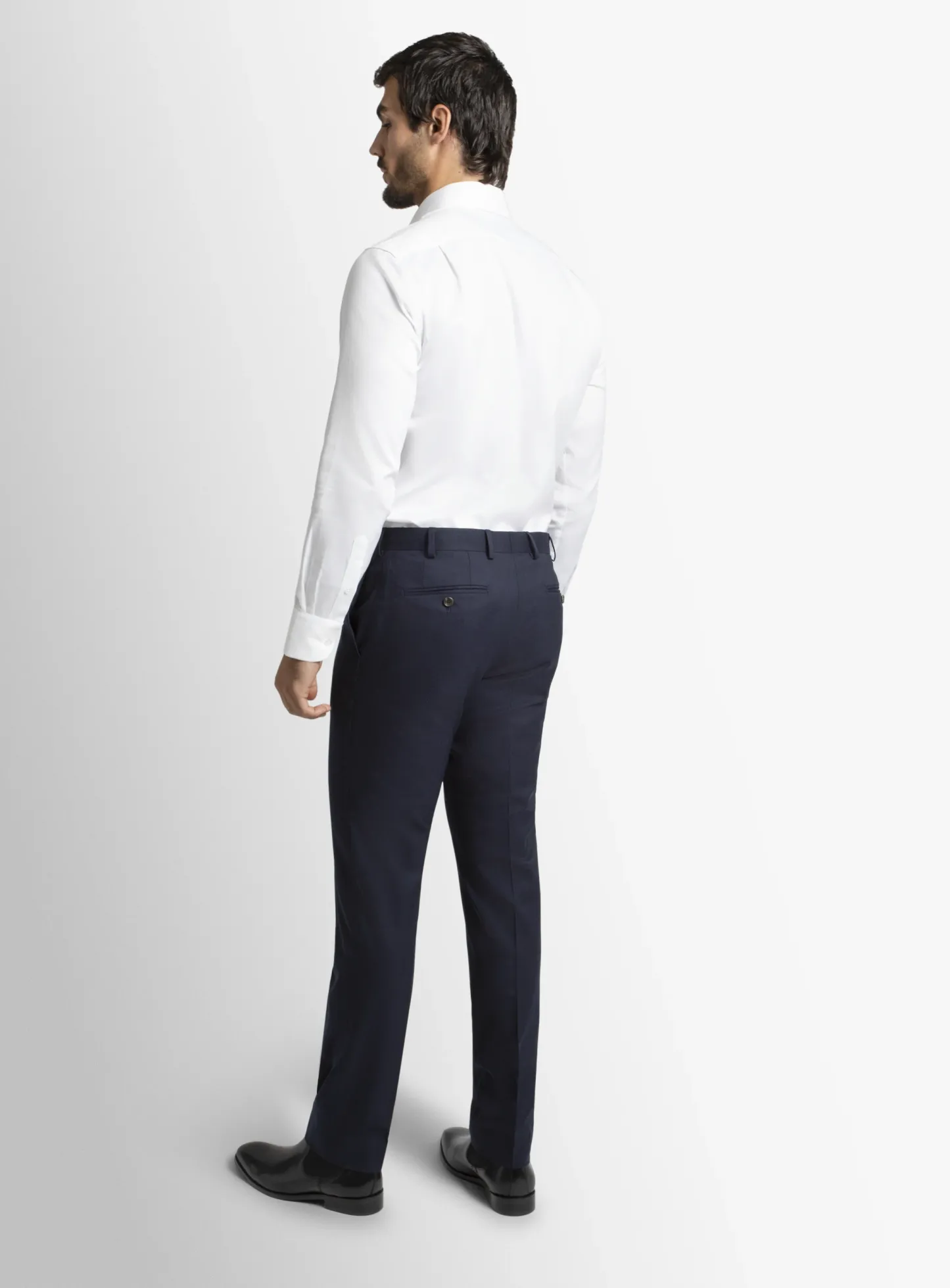 Dexter Navy Twill Trousers