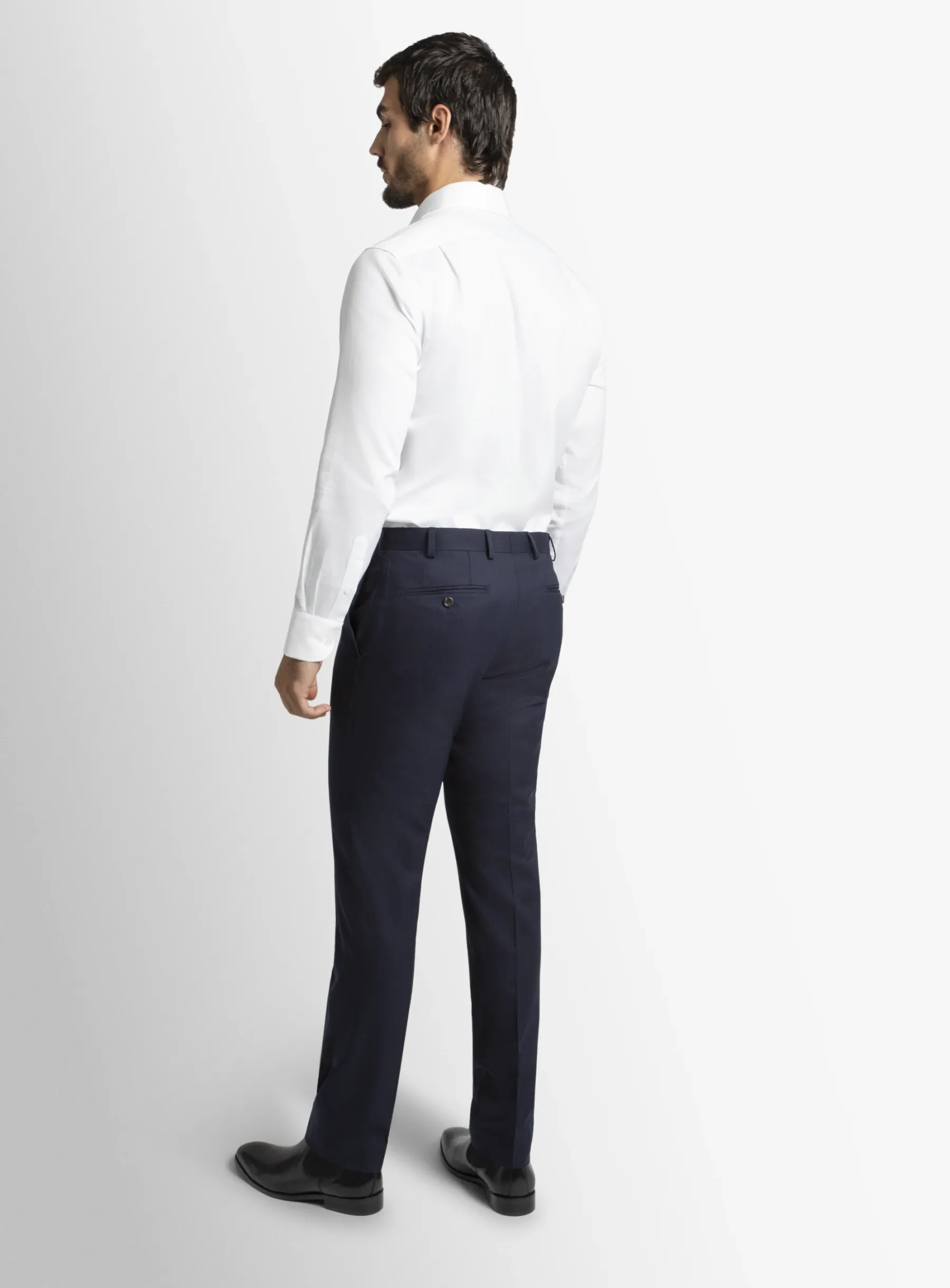 Dexter Navy Twill Trousers