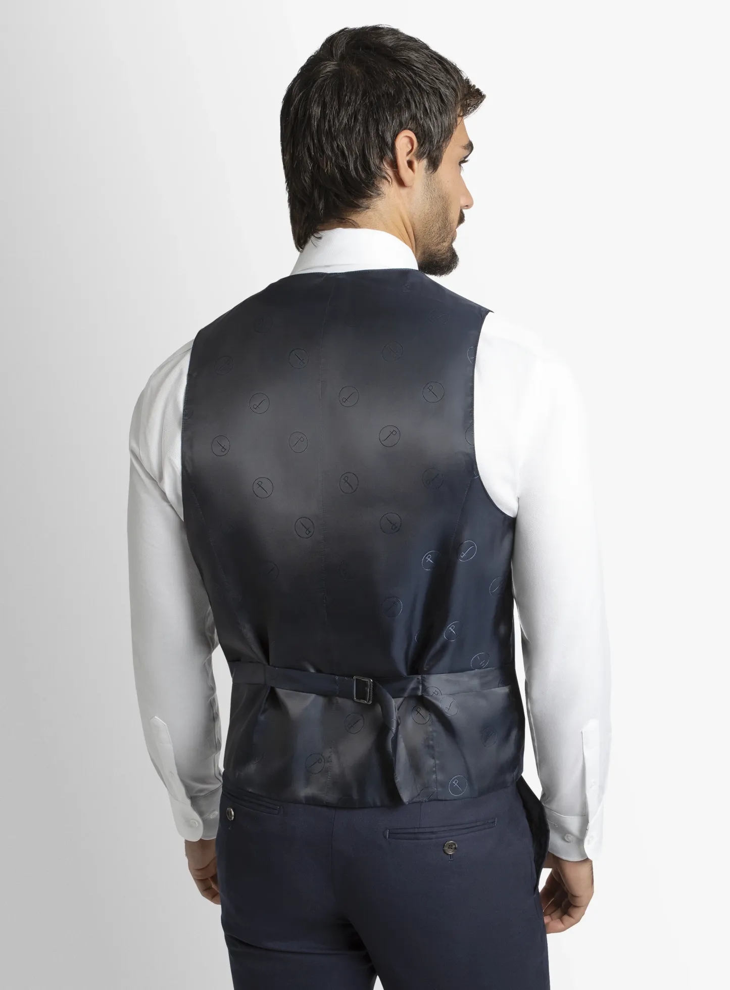 Cayman Navy Twill Vest