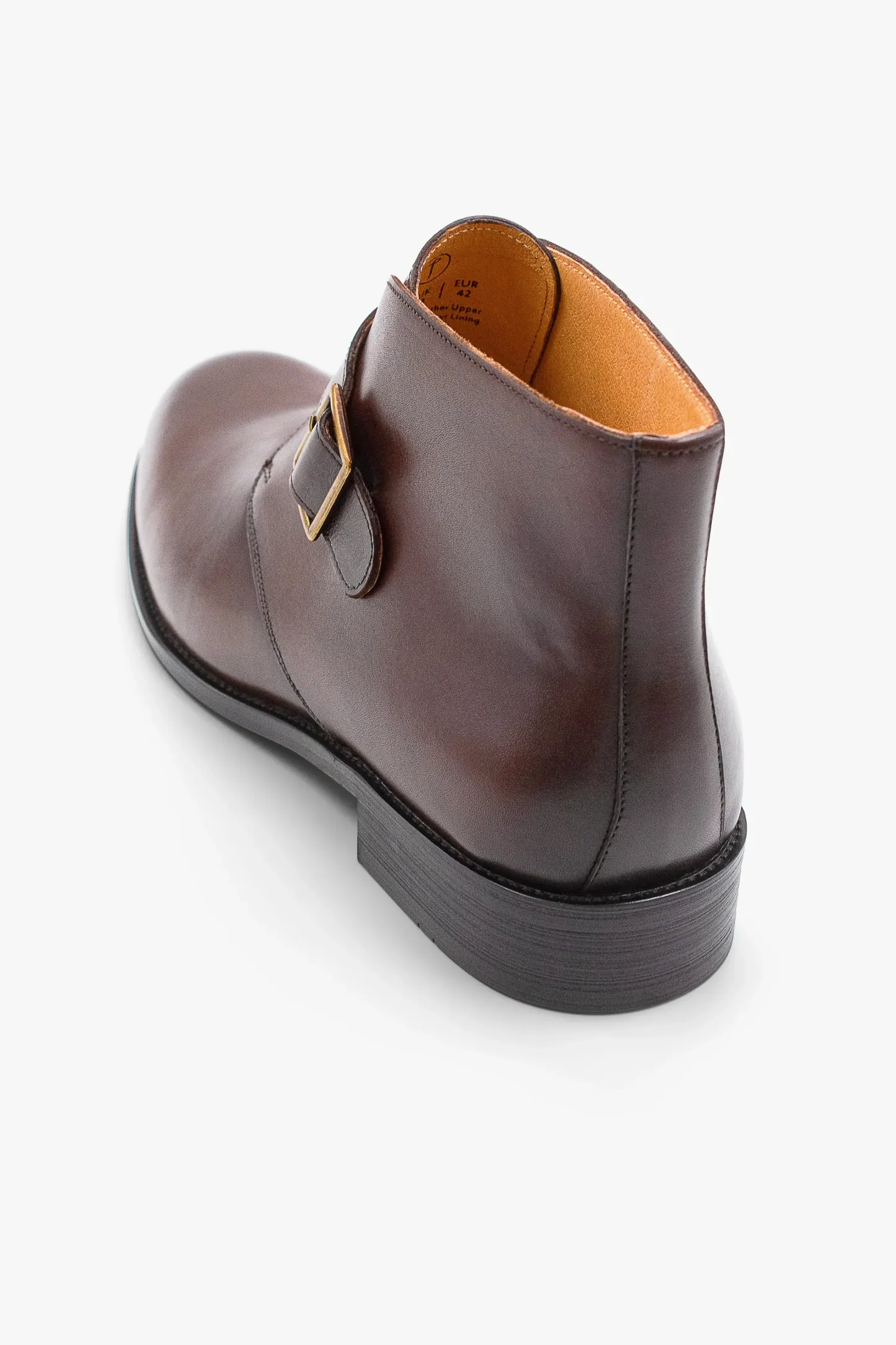 Bruno Chocolate Single Monk Strap Boot