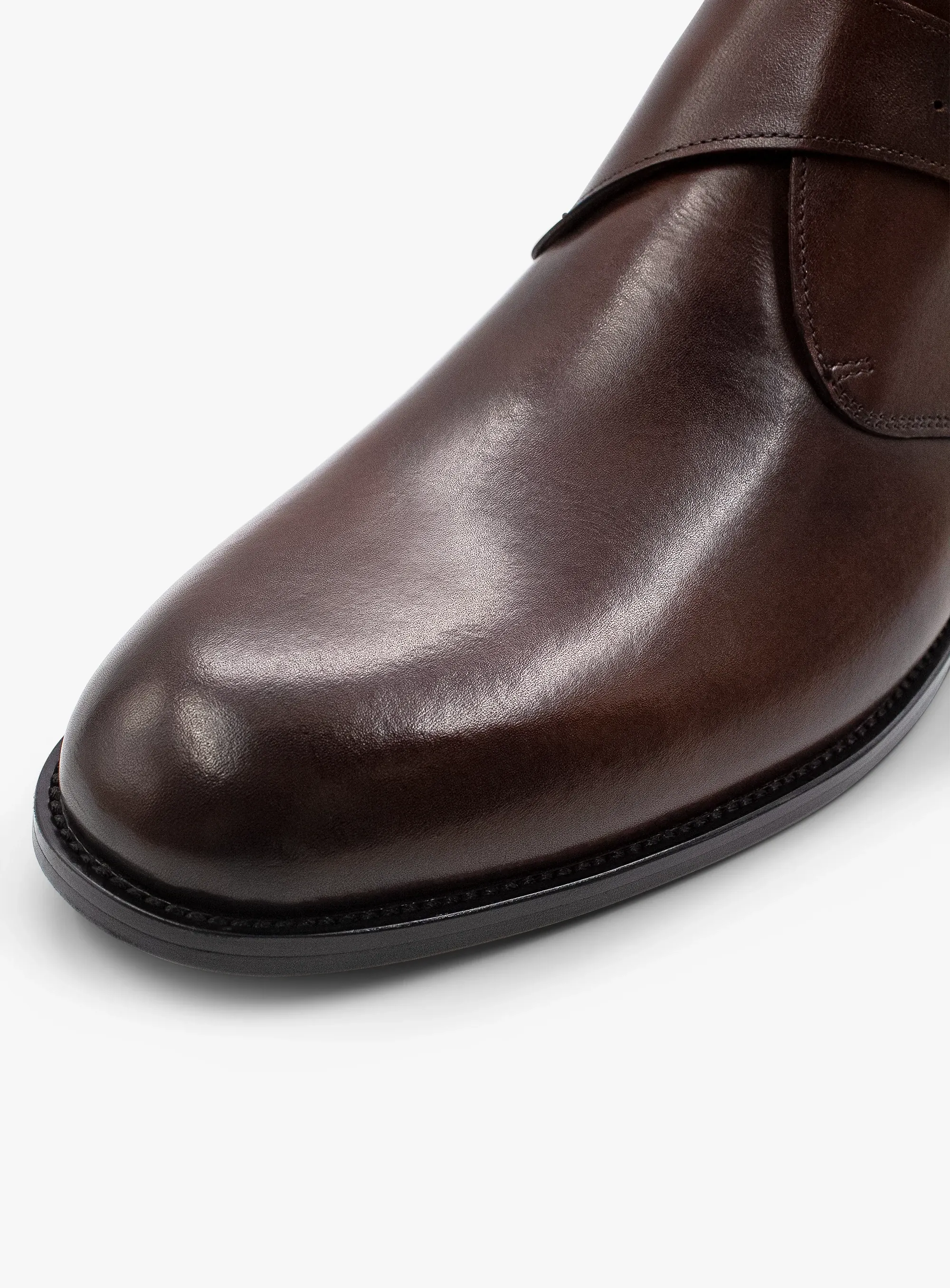 Bruno Chocolate Single Monk Strap Boot