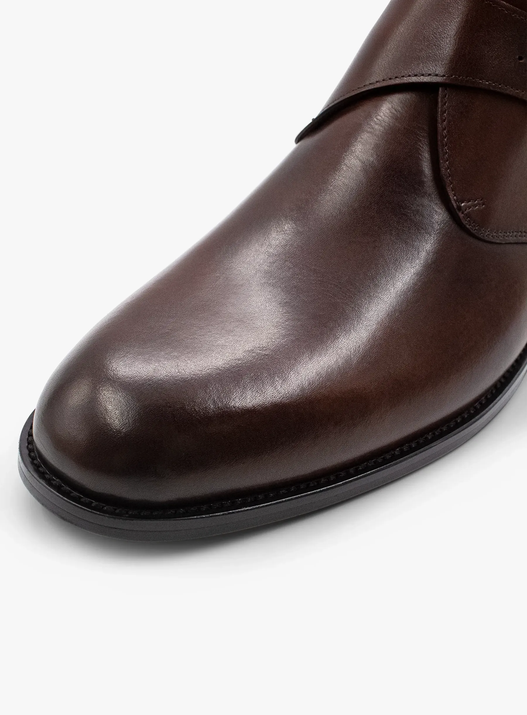Bruno Chocolate Single Monk Strap Boot