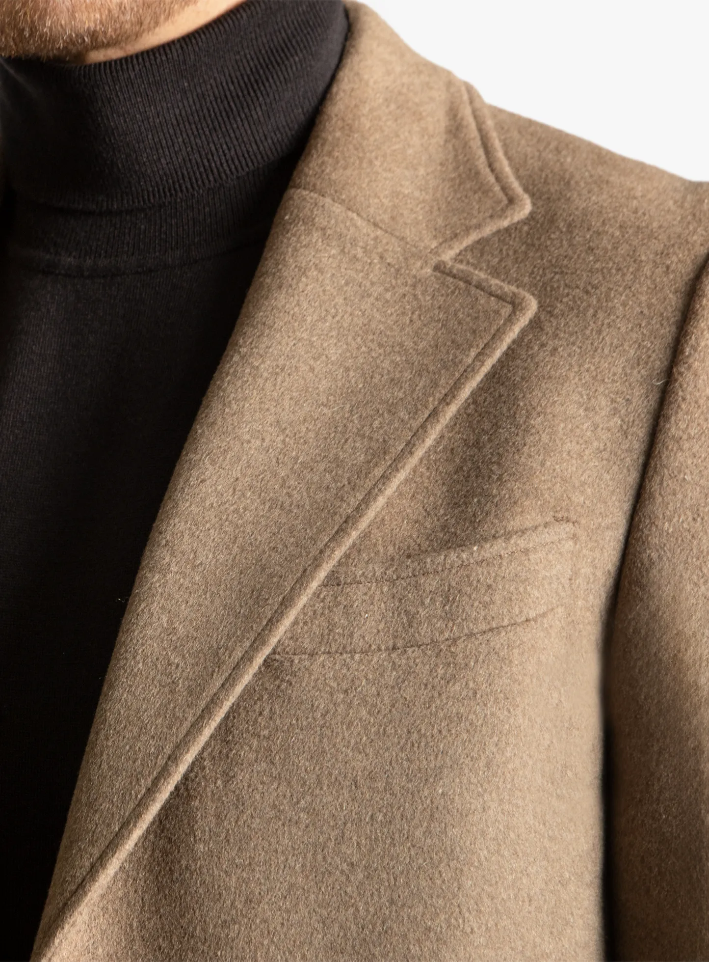 Moritz Camel Pile Overcoat
