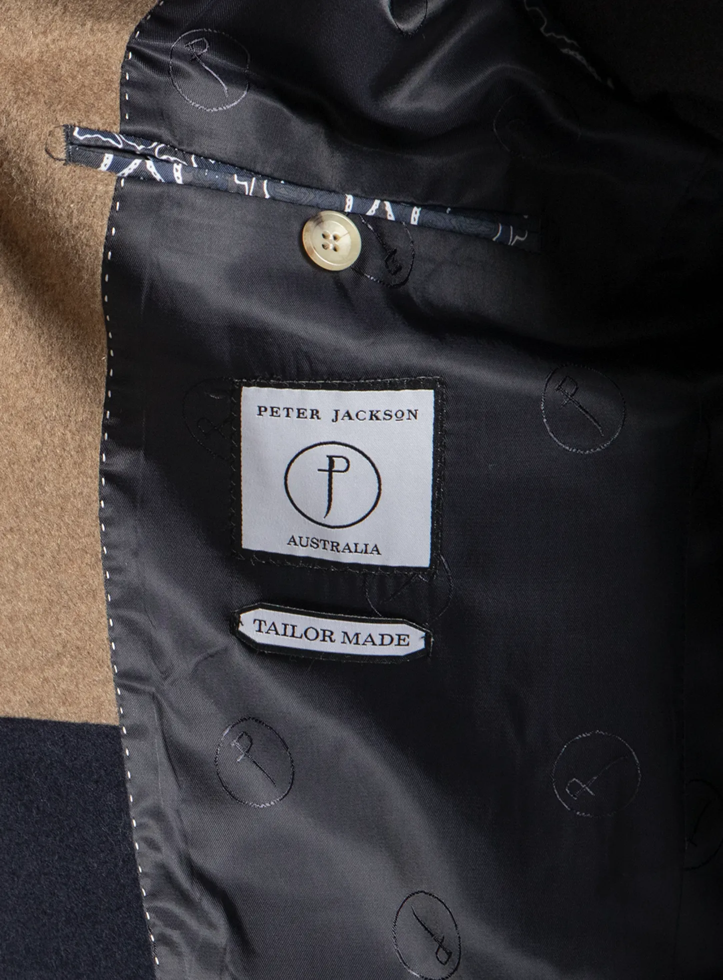 Moritz Camel Pile Overcoat