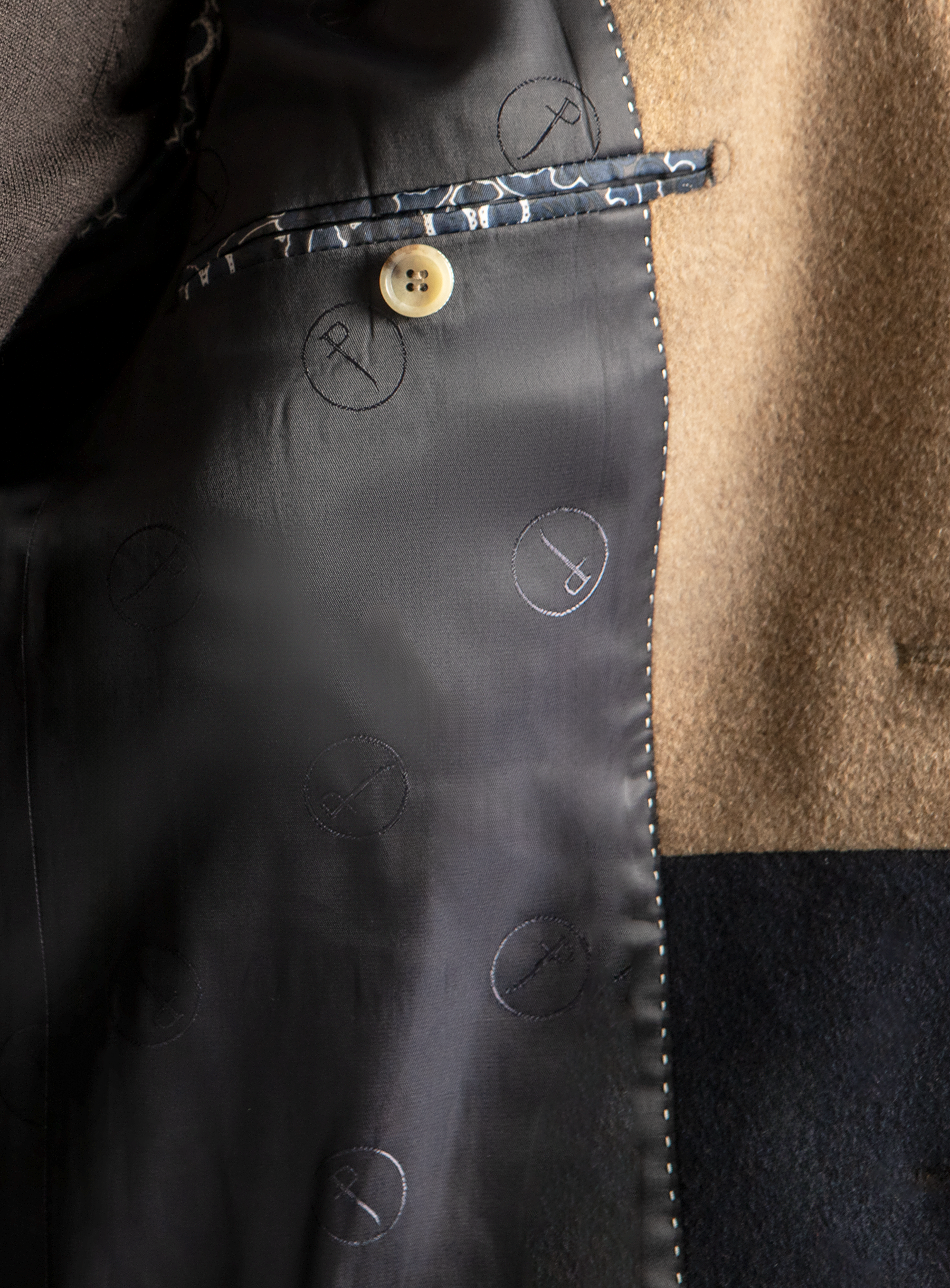 Moritz Camel Pile Overcoat