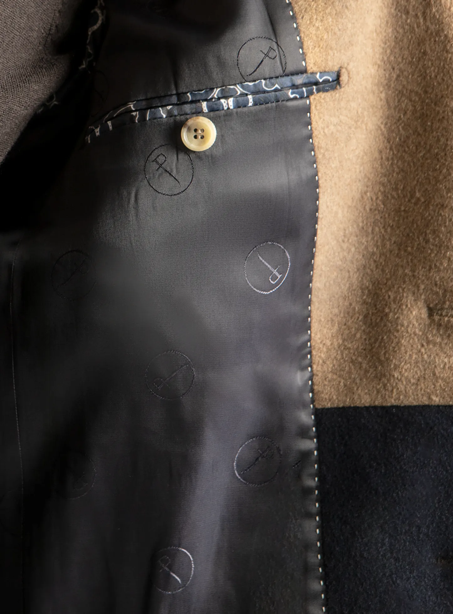 Moritz Camel Pile Overcoat