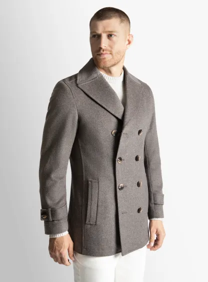 Bridge Yetian Cashmere Lined Chocolate Jacket