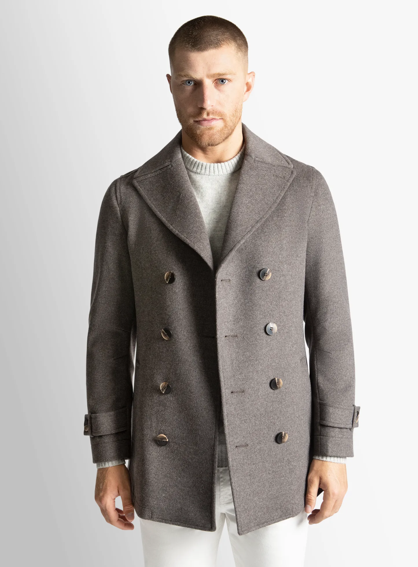 Bridge Yetian Cashmere Lined Chocolate Jacket