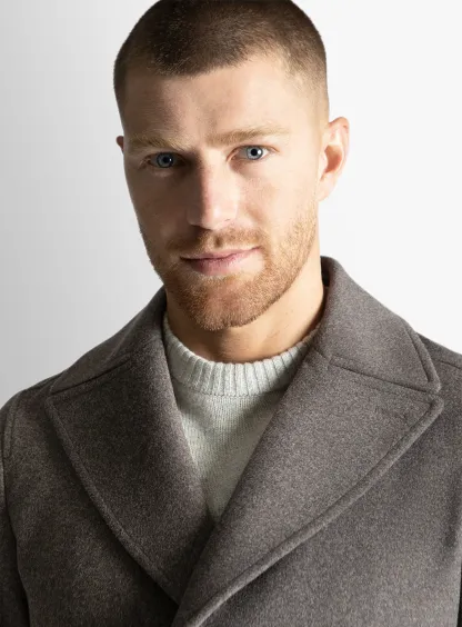 Bridge Yetian Cashmere Lined Chocolate Jacket