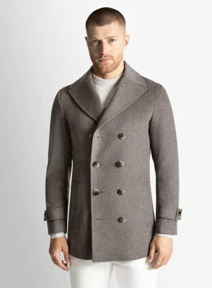 Bridge Yetian Cashmere Lined Chocolate Jacket
