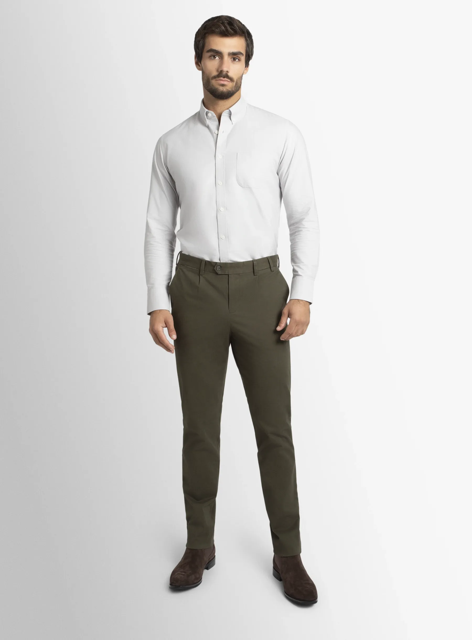 Carmine Olive Chino