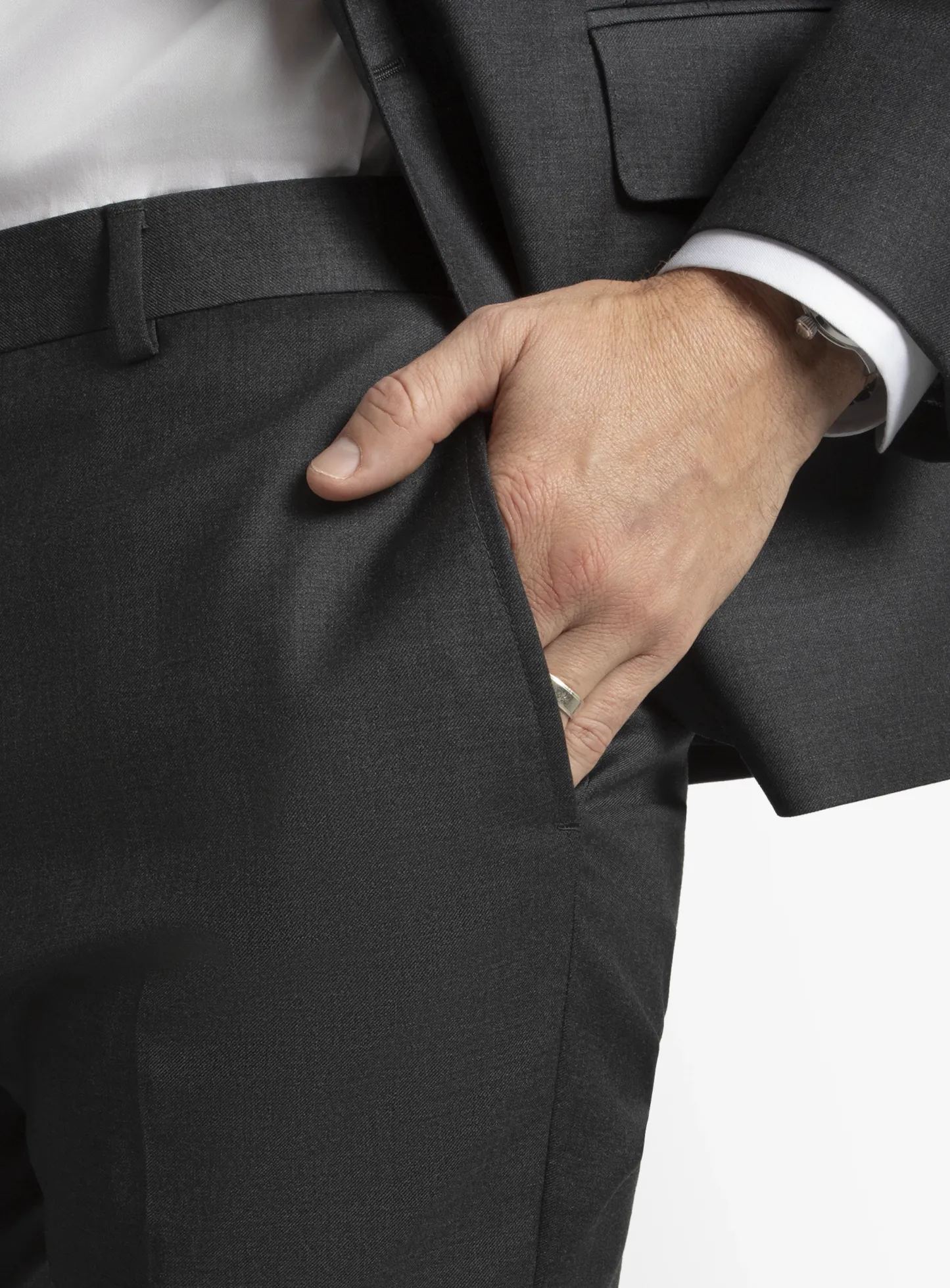 Grey Twill Signature 2-Piece Suit