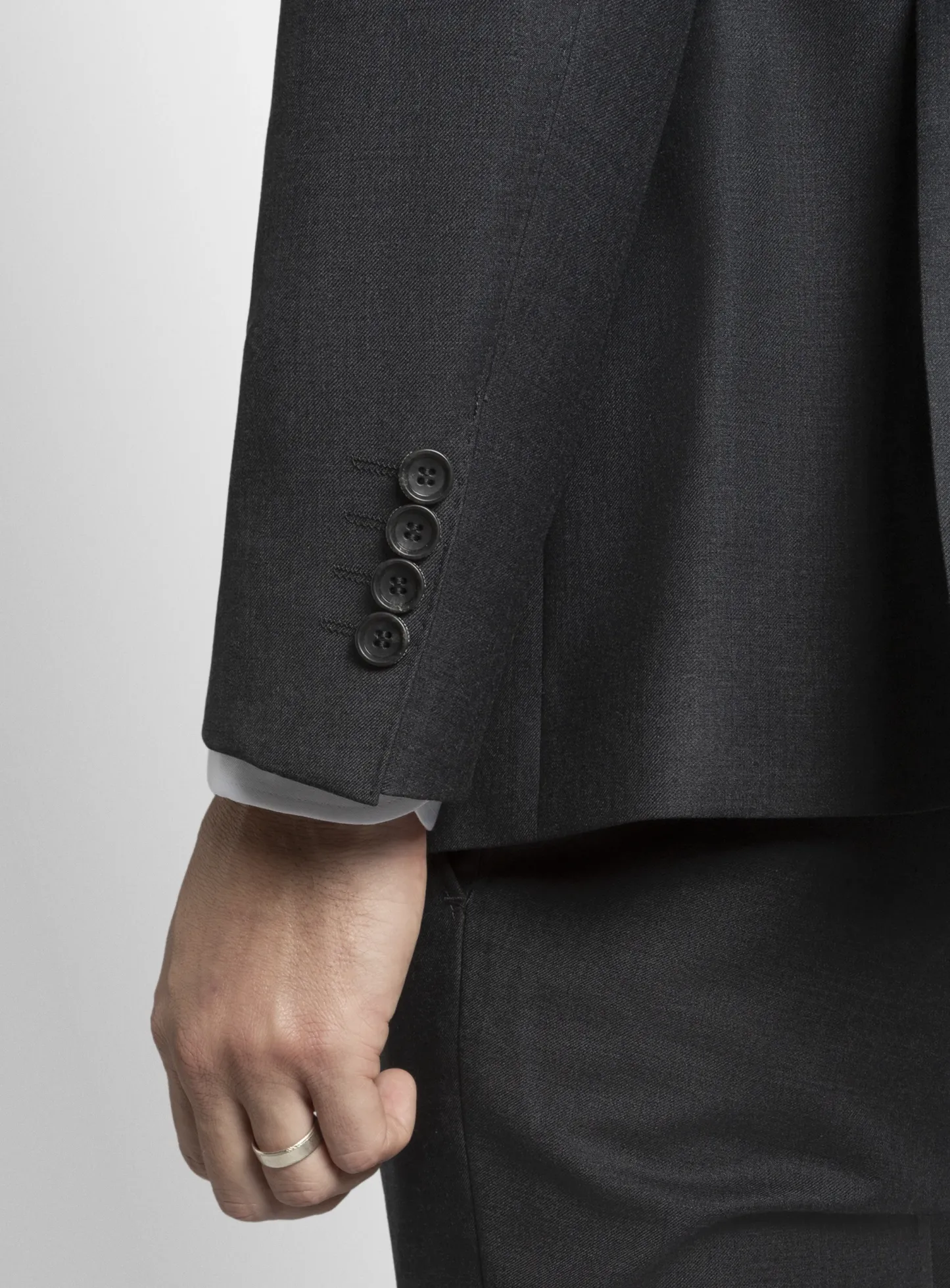 Grey Twill Signature 2-Piece Suit