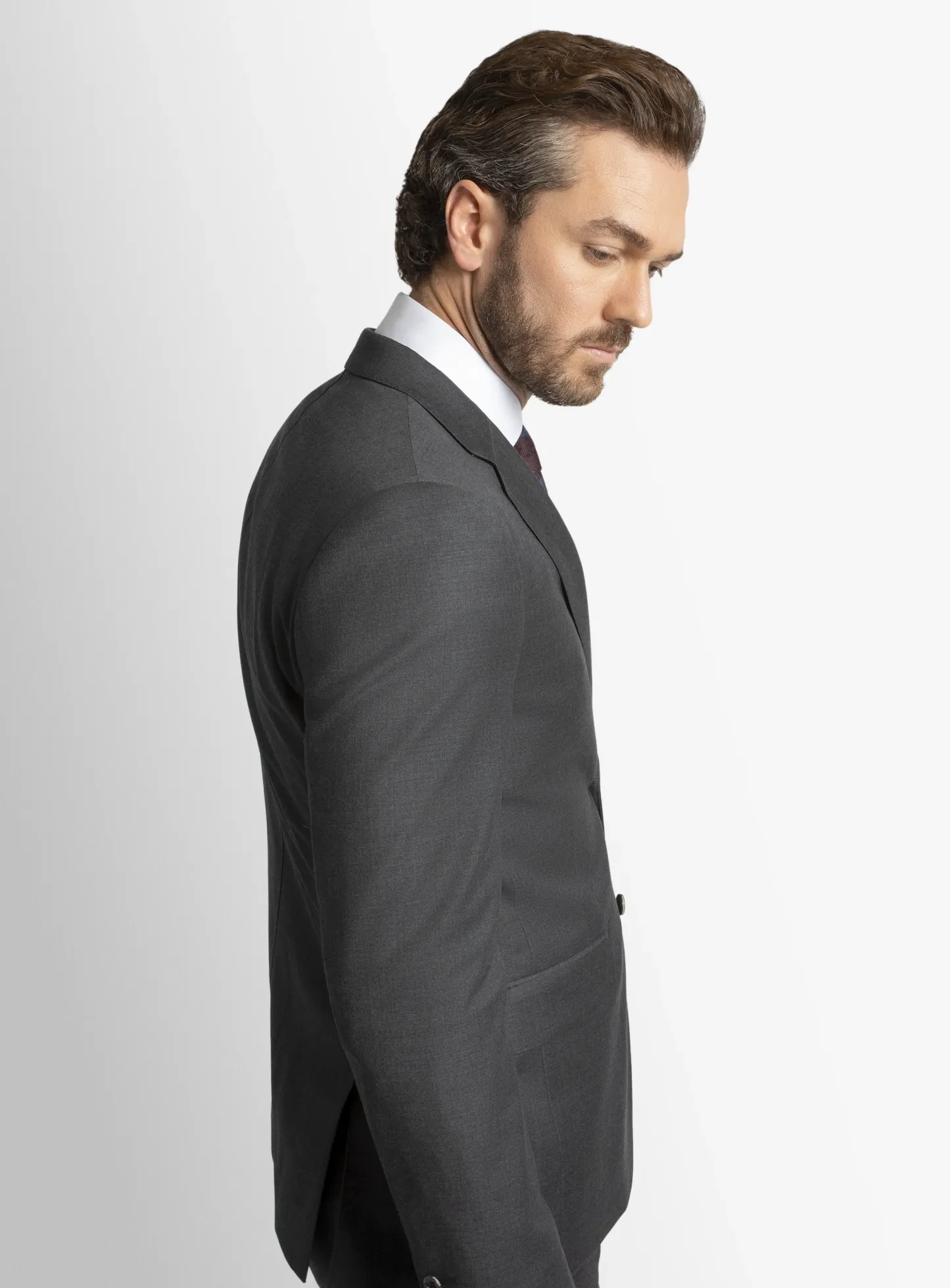 Grey Twill Signature 2-Piece Suit