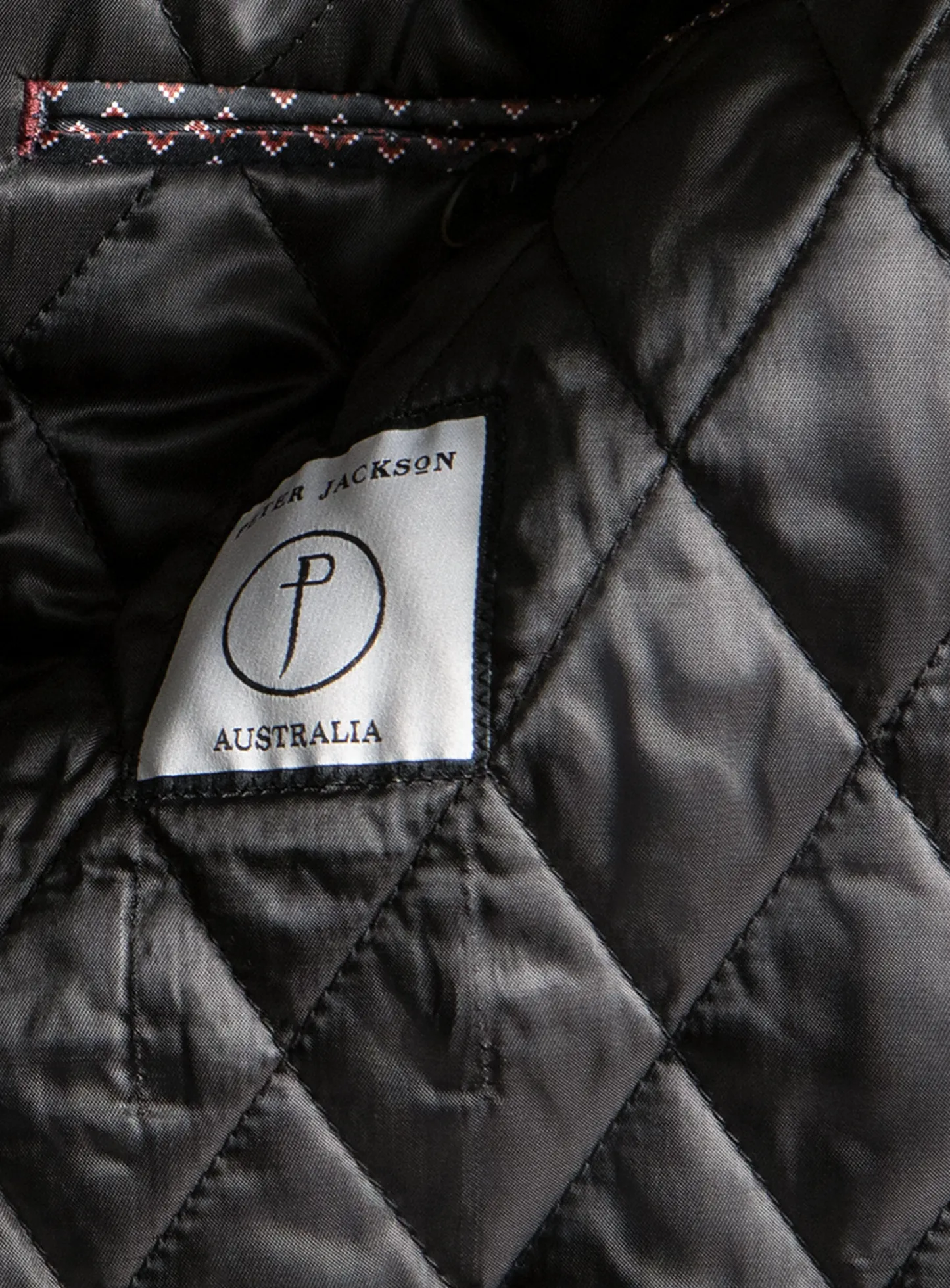 Sanitno Cord Harrington Black Jacket