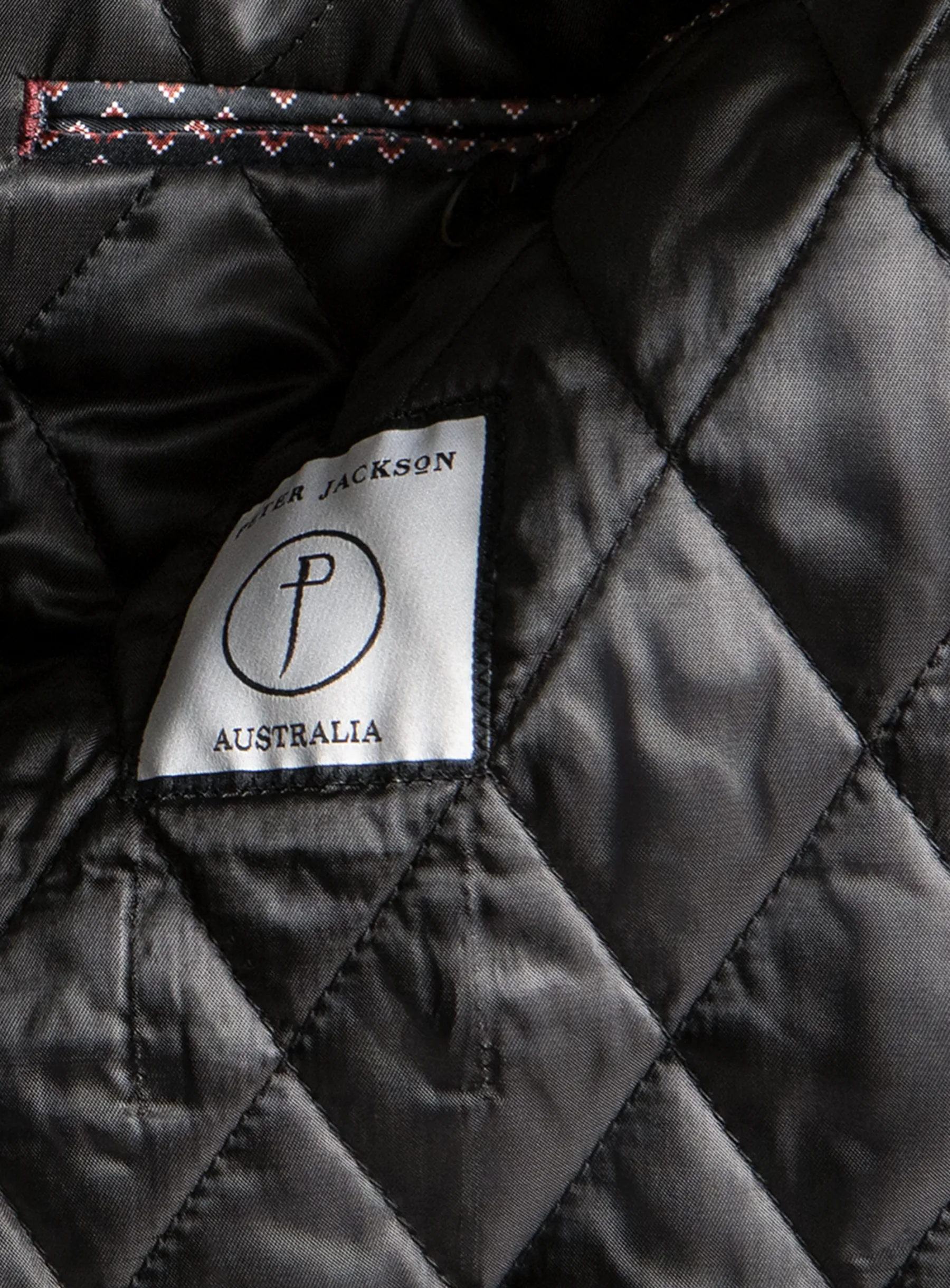 Sanitno Cord Harrington Black Jacket