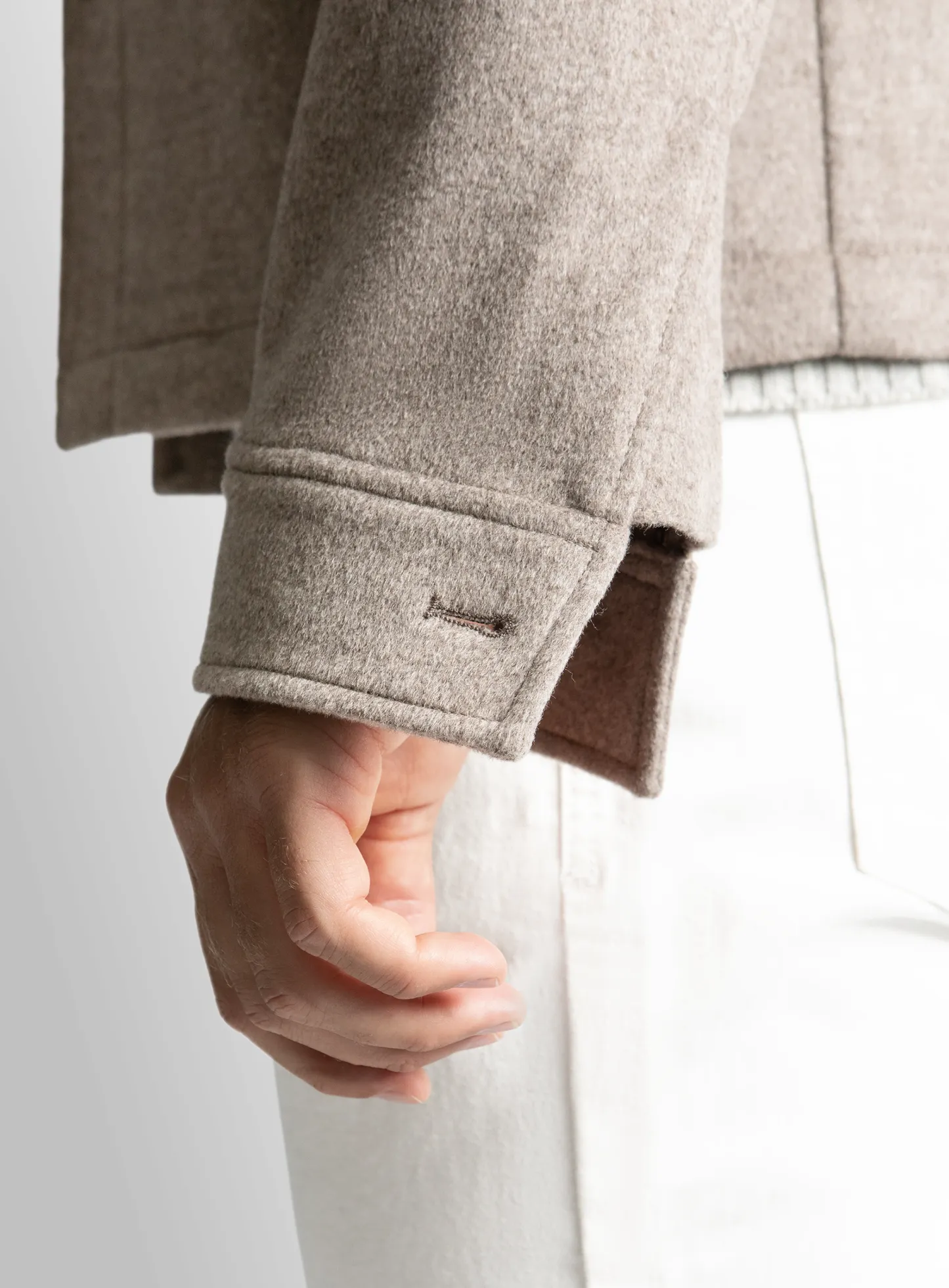 Caruso Yetian Cashmere Unlined Short Jacket