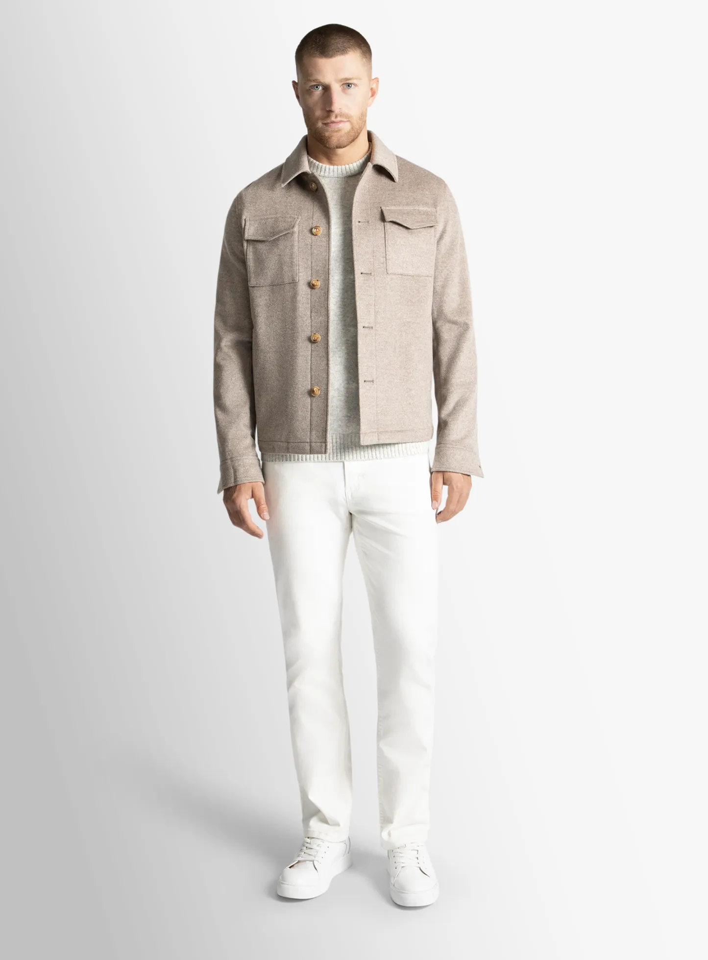 Caruso Yetian Cashmere Unlined Short Jacket