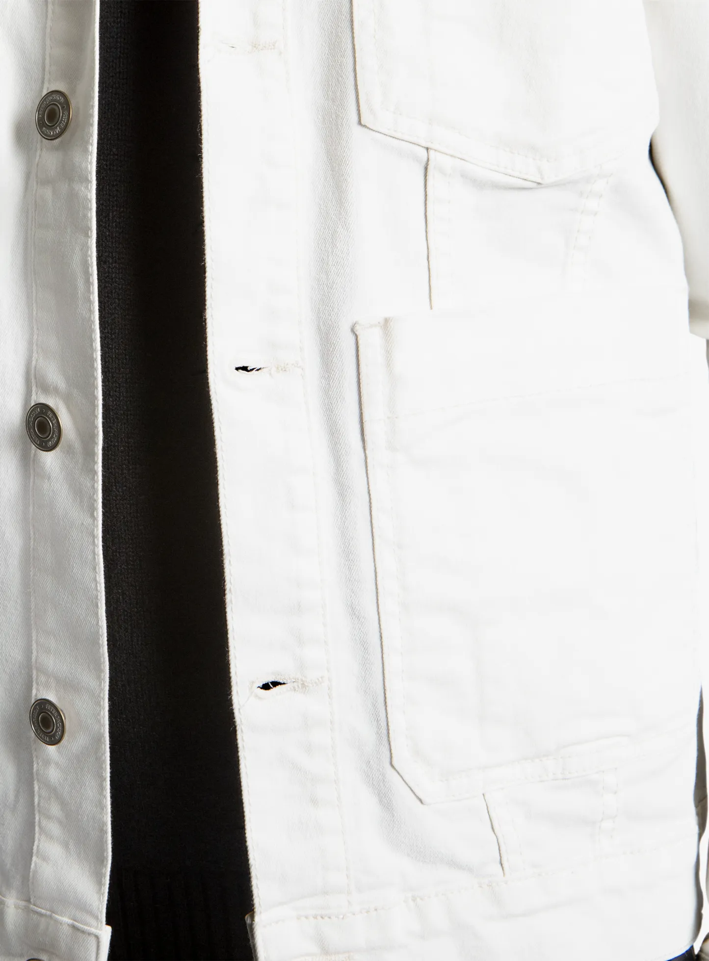 Alessio Off White Denim Jacket