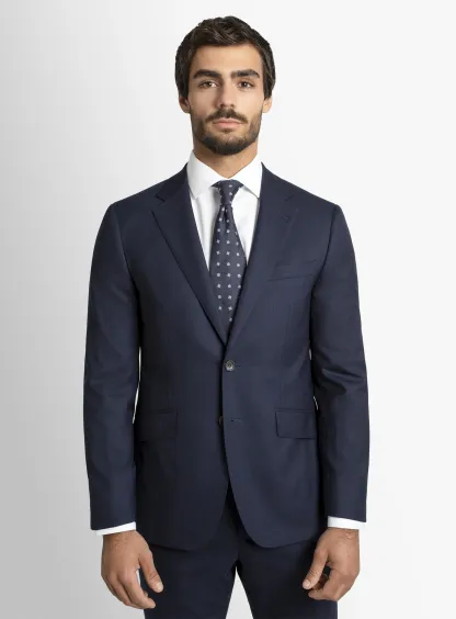 Navy Twill Signature 2-Piece Suit