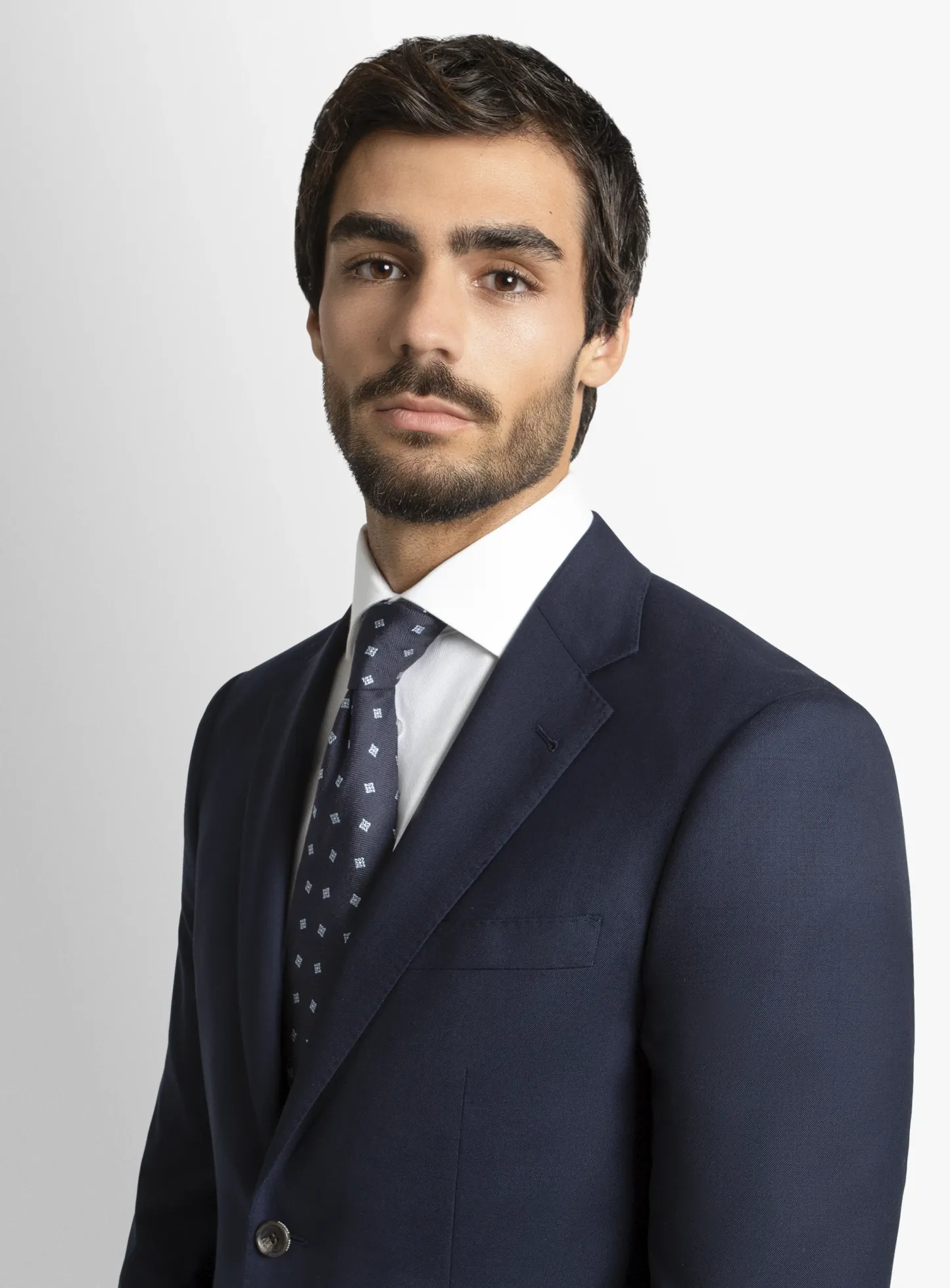 Navy Twill Signature 2-Piece Suit