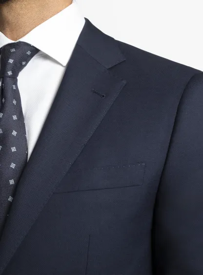 Navy Twill Signature 2-Piece Suit
