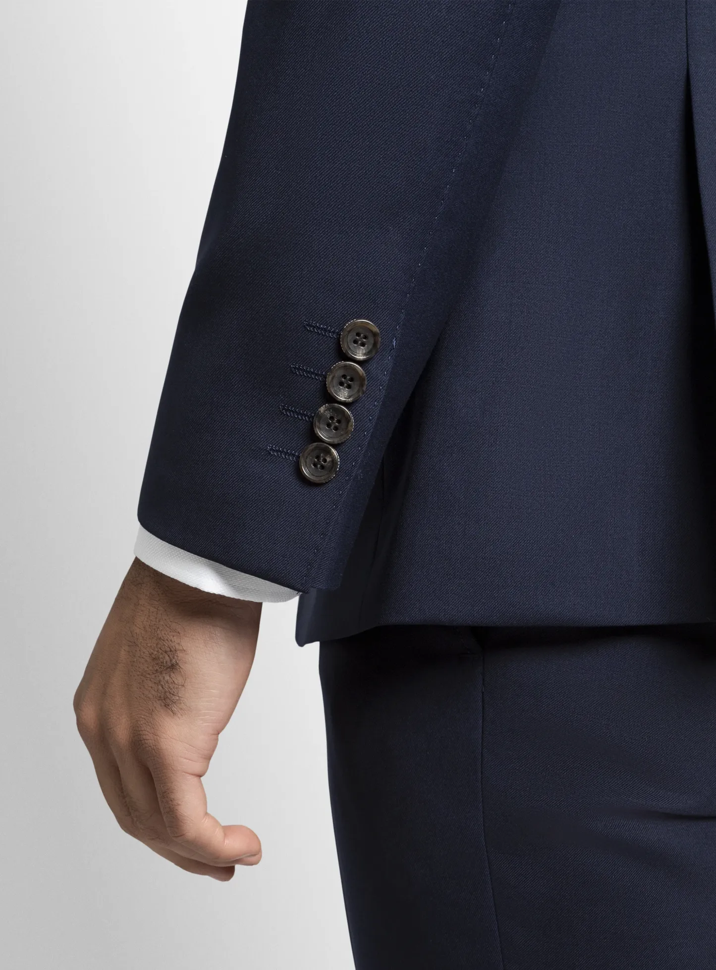 Navy Twill Signature 2-Piece Suit