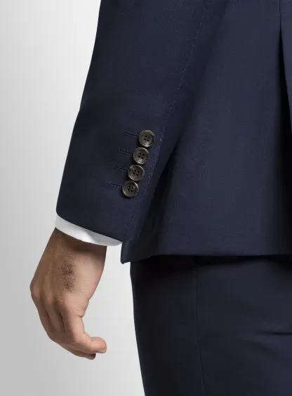 Navy Twill Signature 2-Piece Suit