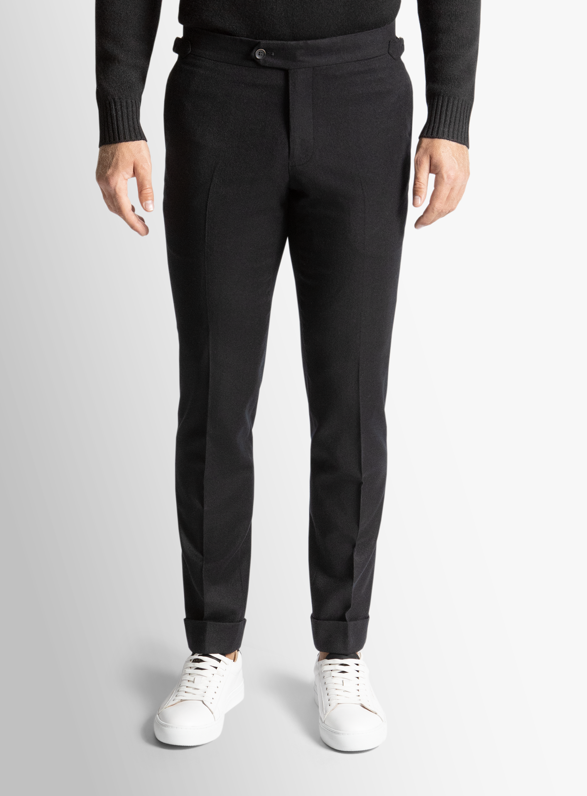 Argenta Black Silver Trousers