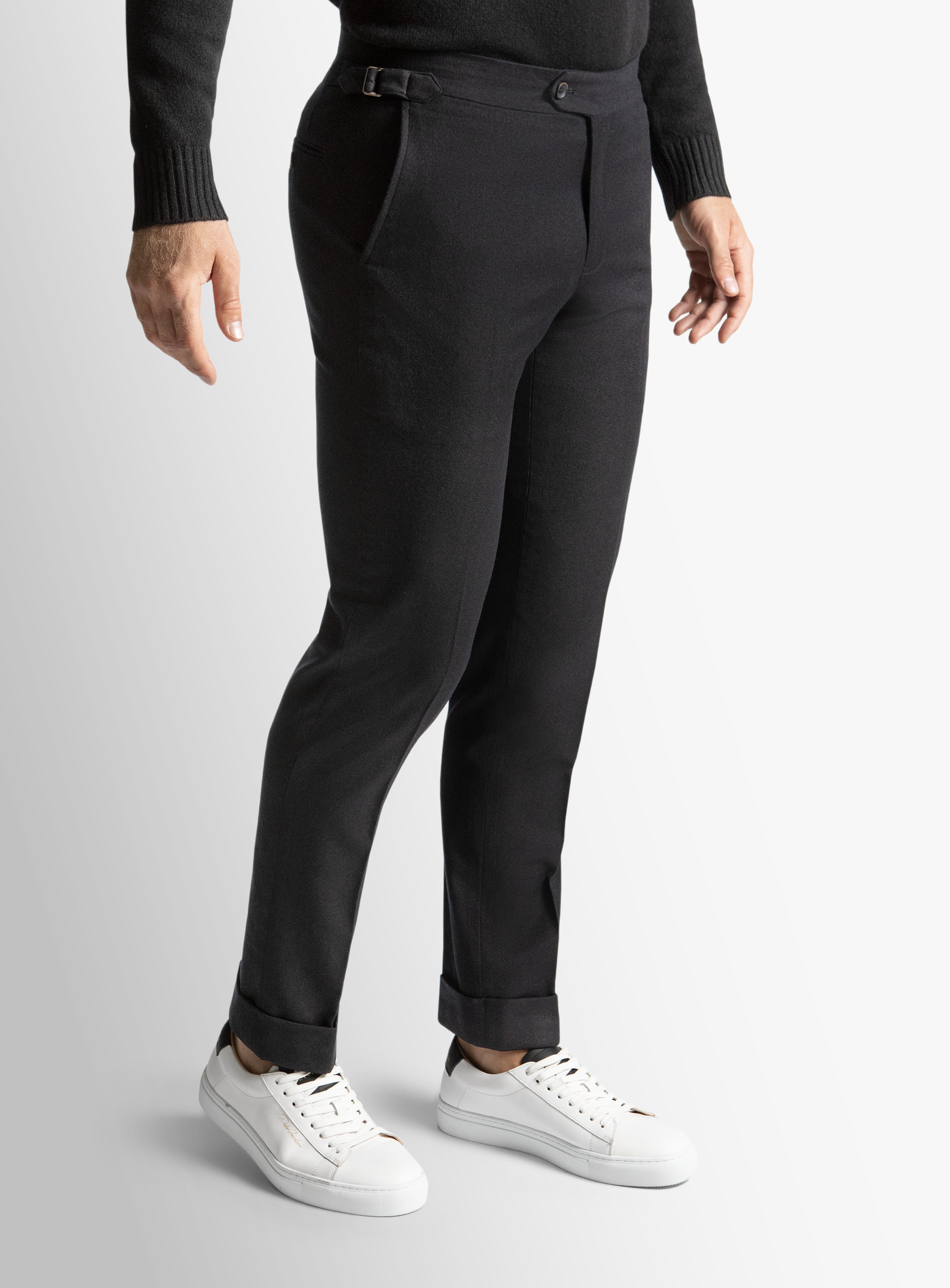 Argenta Black Silver Trousers