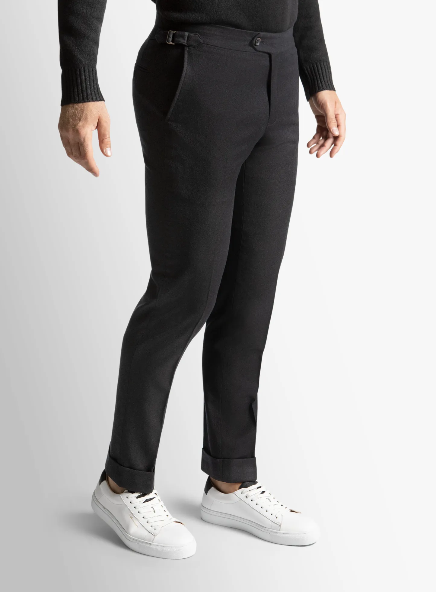 Argenta Black Silver Trousers