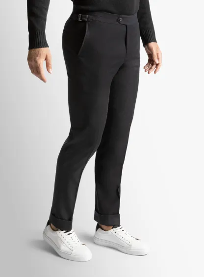 Argenta Black Silver Trousers