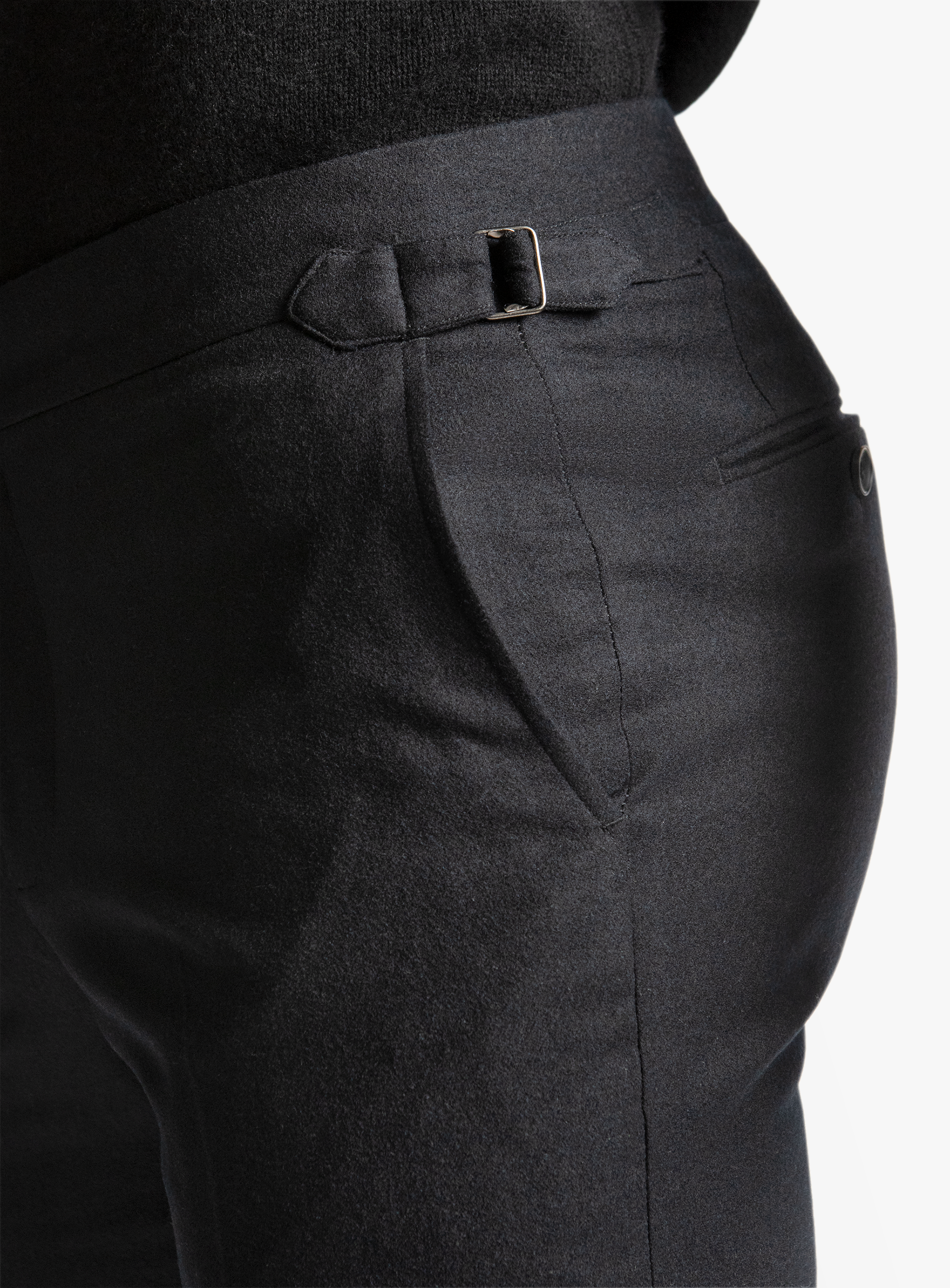 Argenta Black Silver Trousers