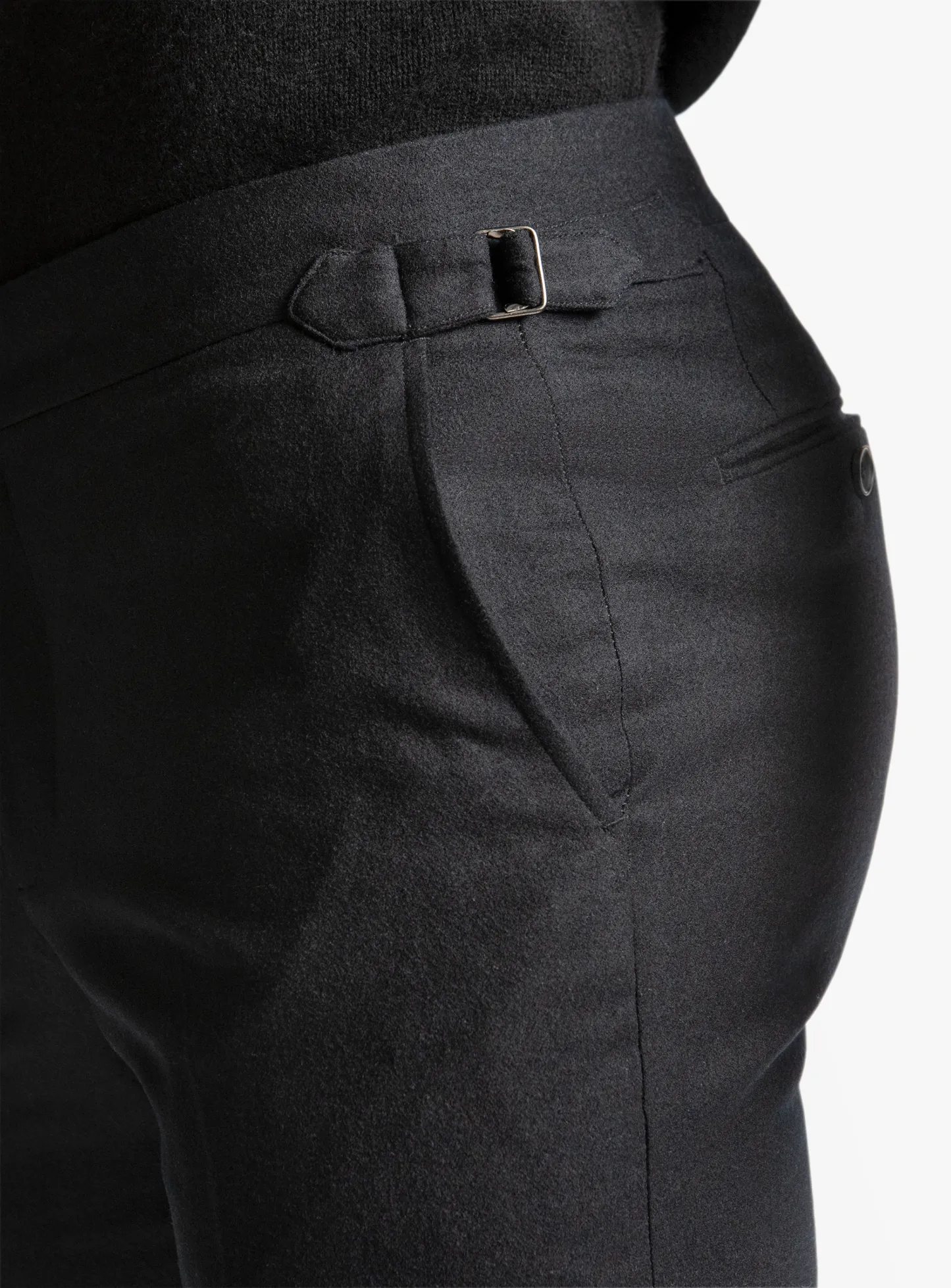 Argenta Black Silver Trousers