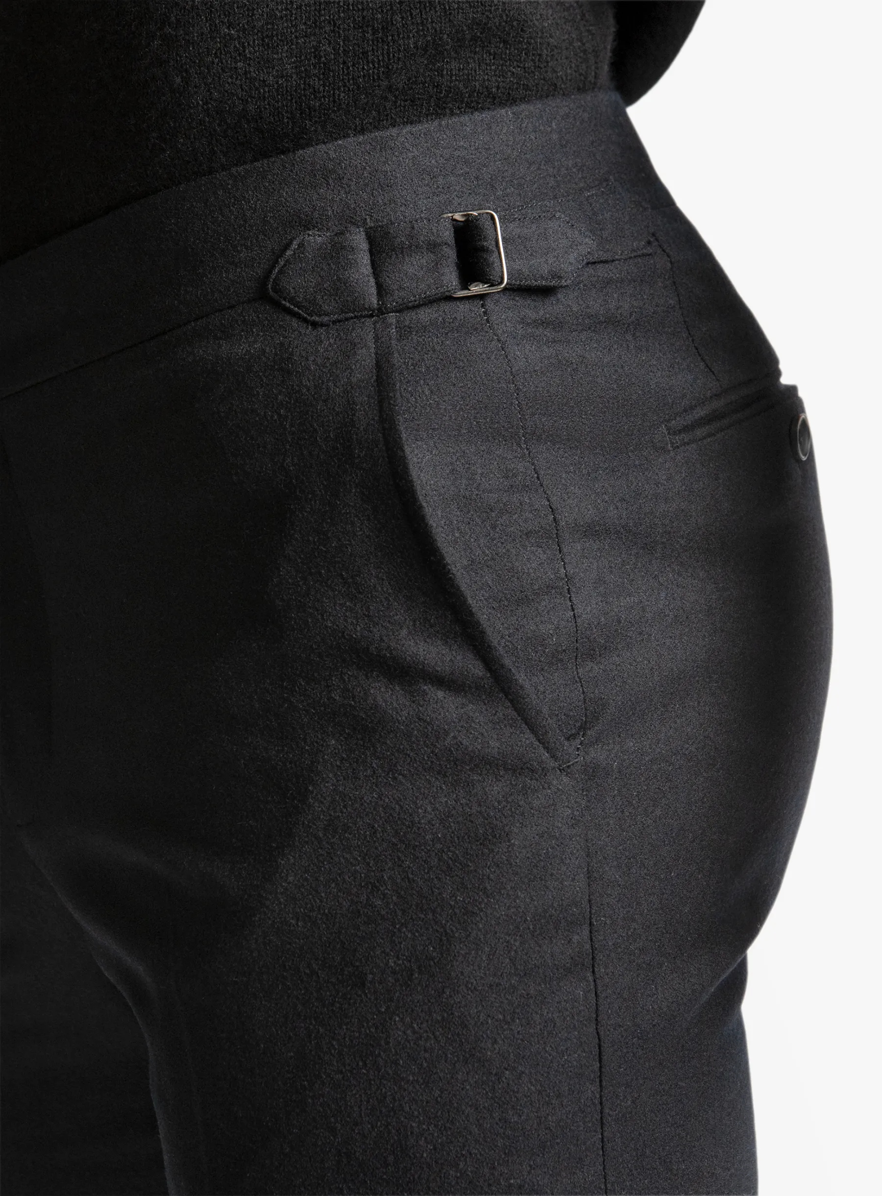 Argenta Black Silver Trousers