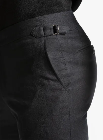Argenta Black Silver Trousers