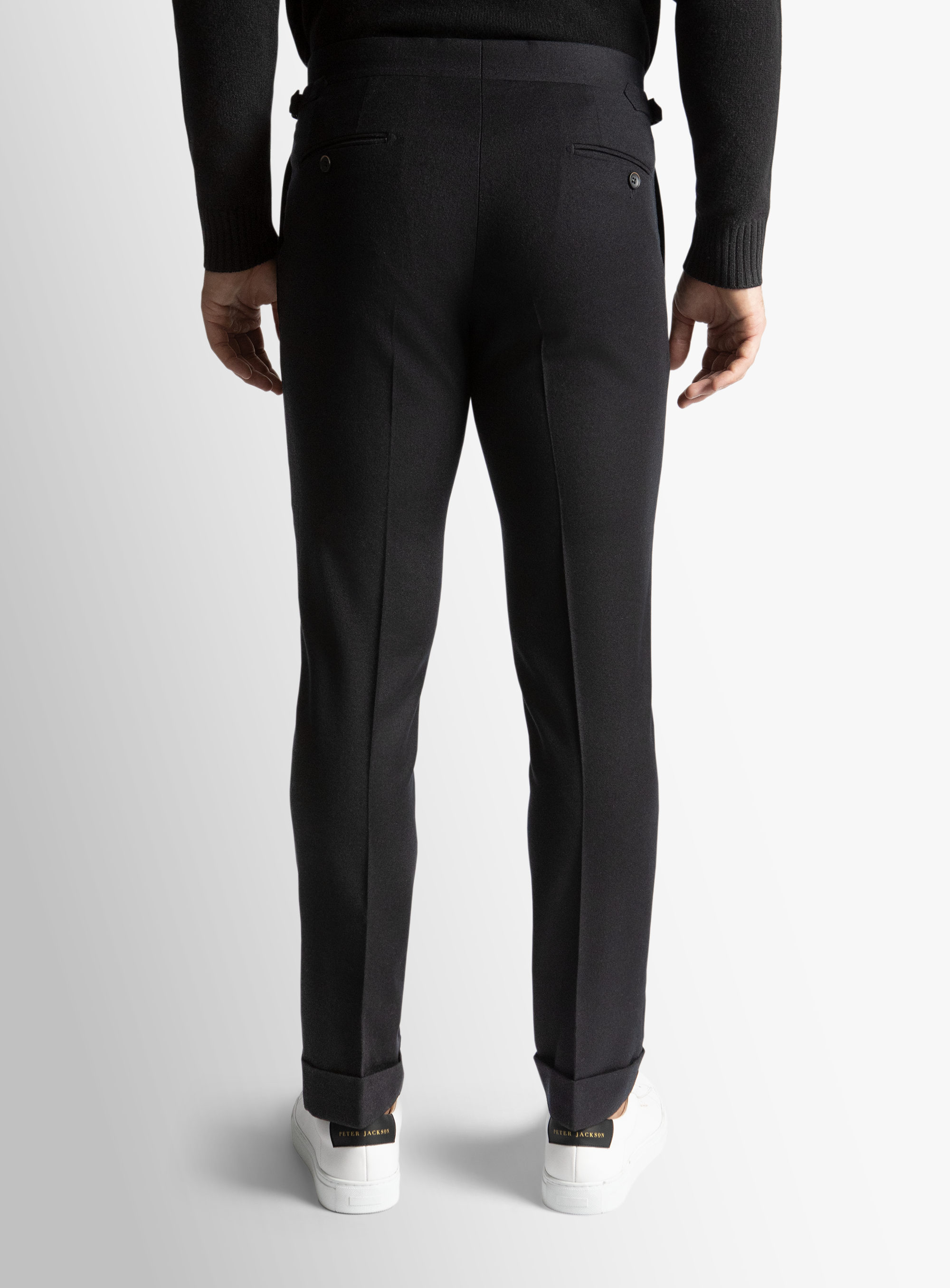 Argenta Black Silver Trousers