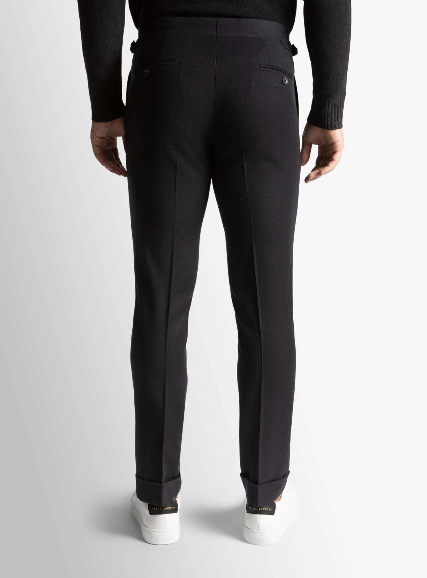 Argenta Black Silver Trousers