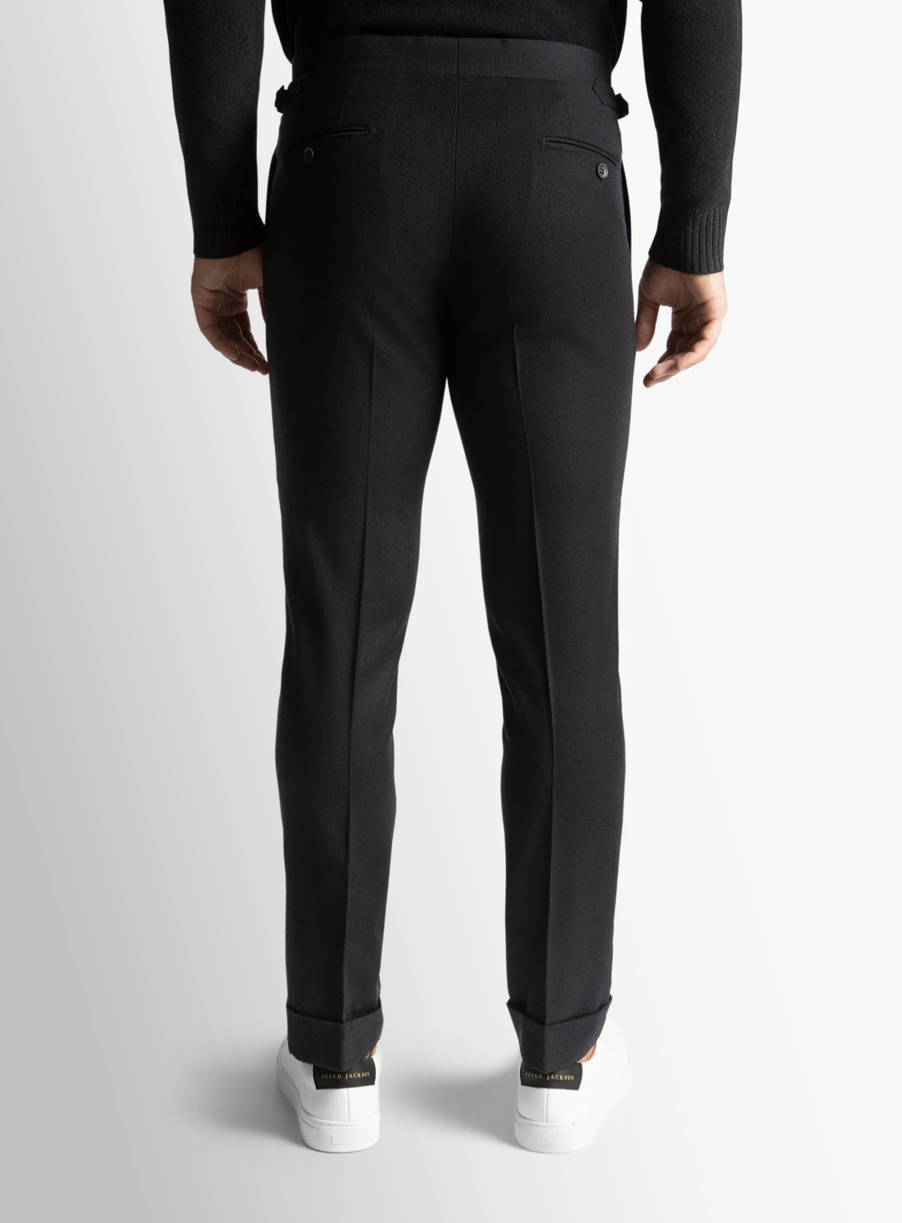 Argenta Black Silver Trousers