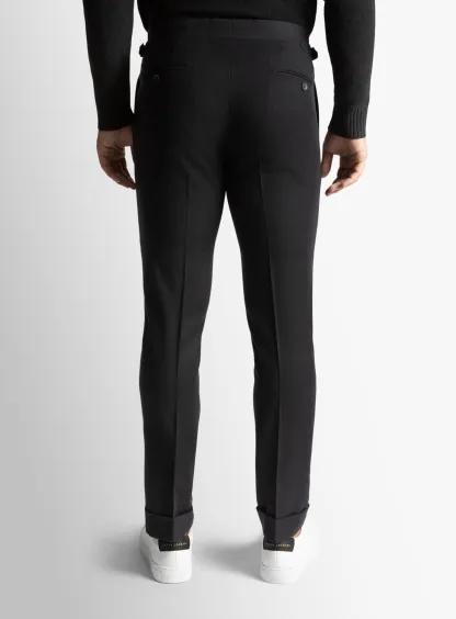 Argenta Black Silver Trousers