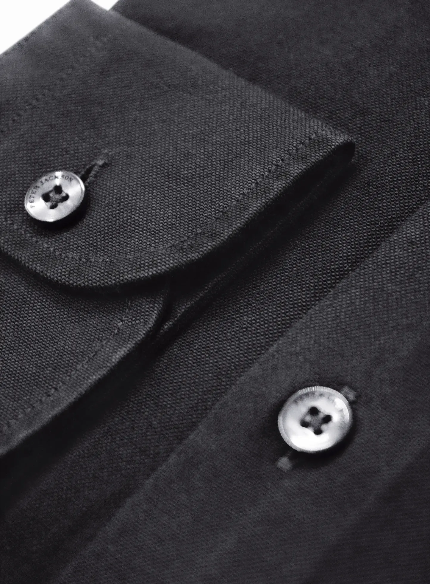 Merano Black Oxford Shirt