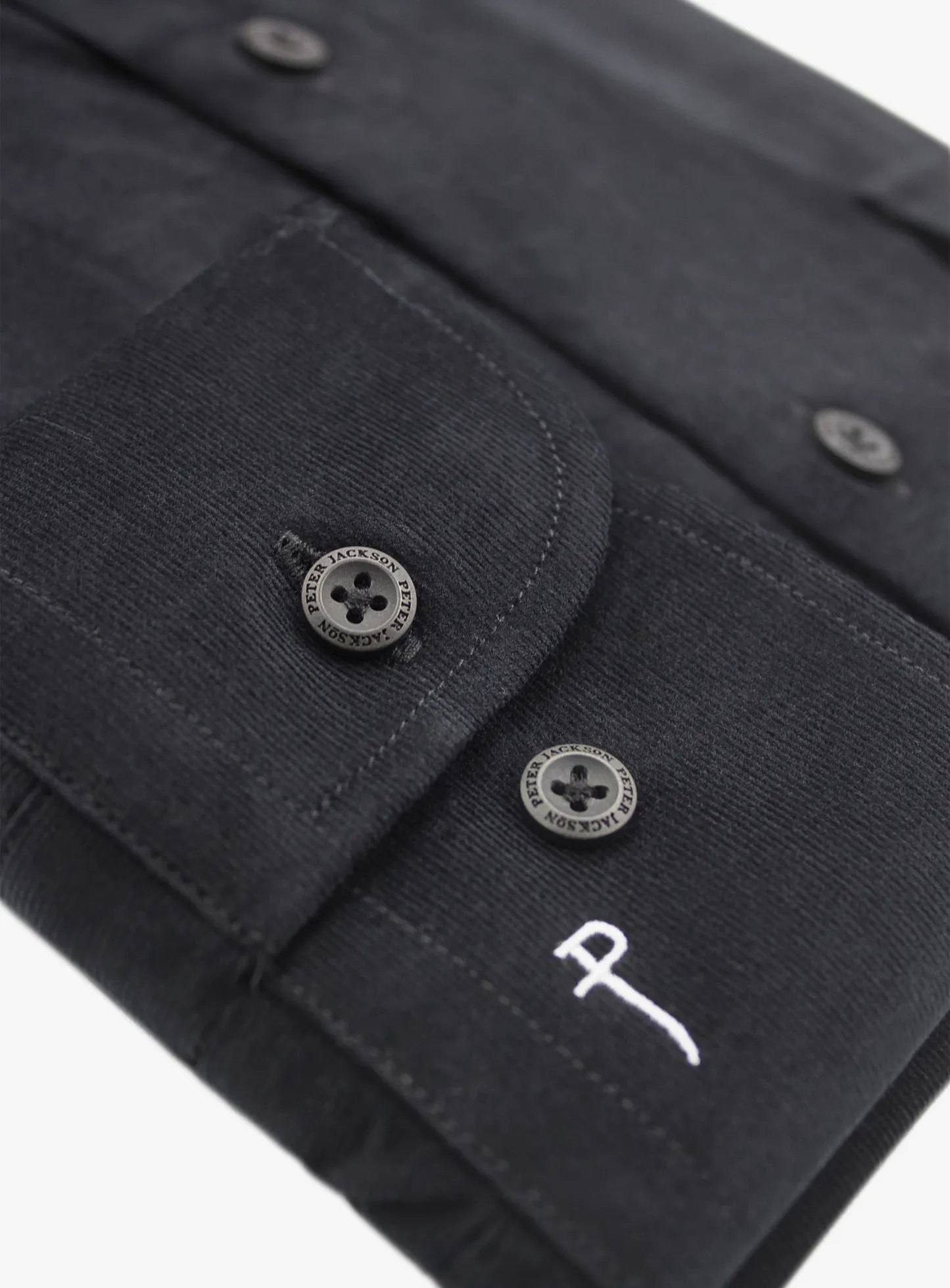 Piercarlo BabyCord Black Shirt