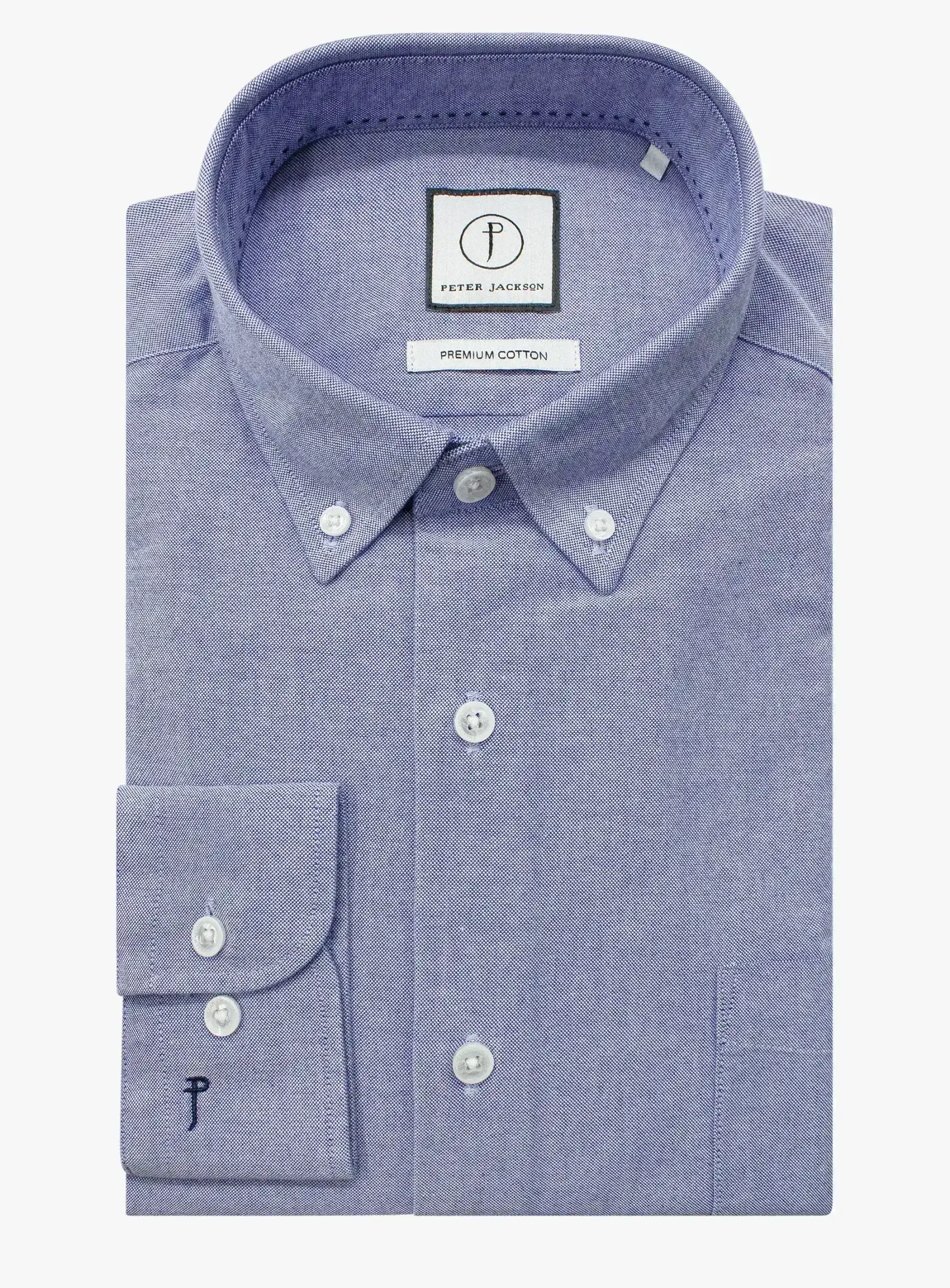 Merano Blue Oxford Shirt