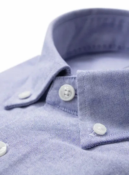 Merano Blue Oxford Shirt