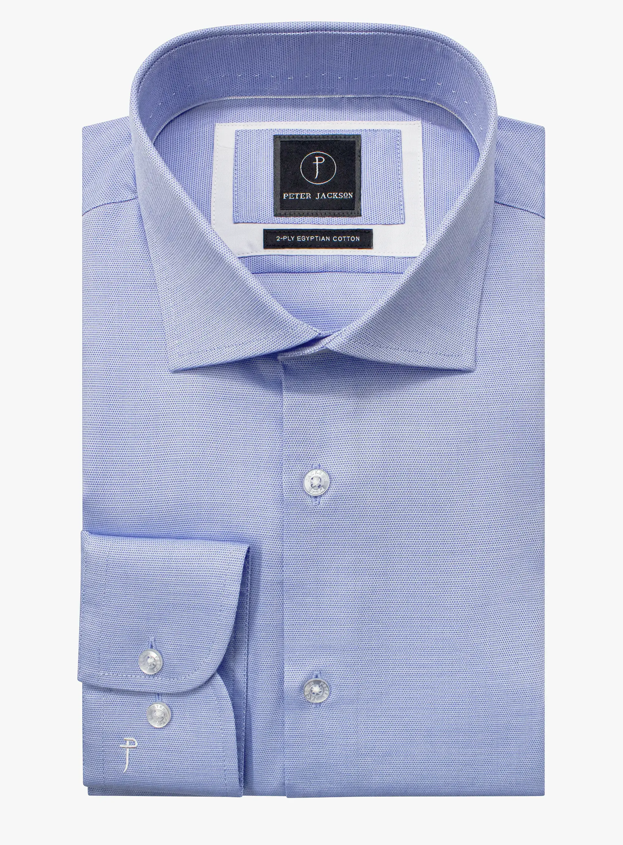 Milan Sky Pindot Shirt