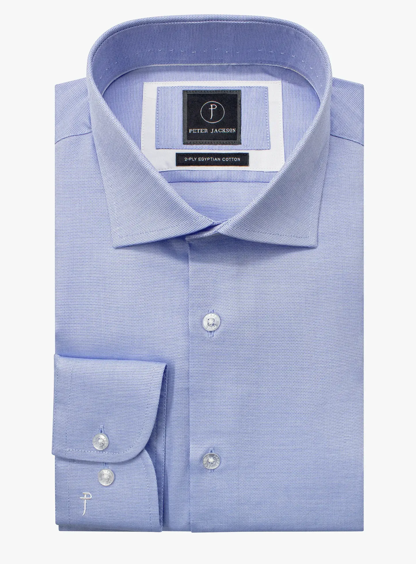 Milan Sky Pindot Shirt