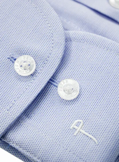 Milan Sky Pindot Shirt