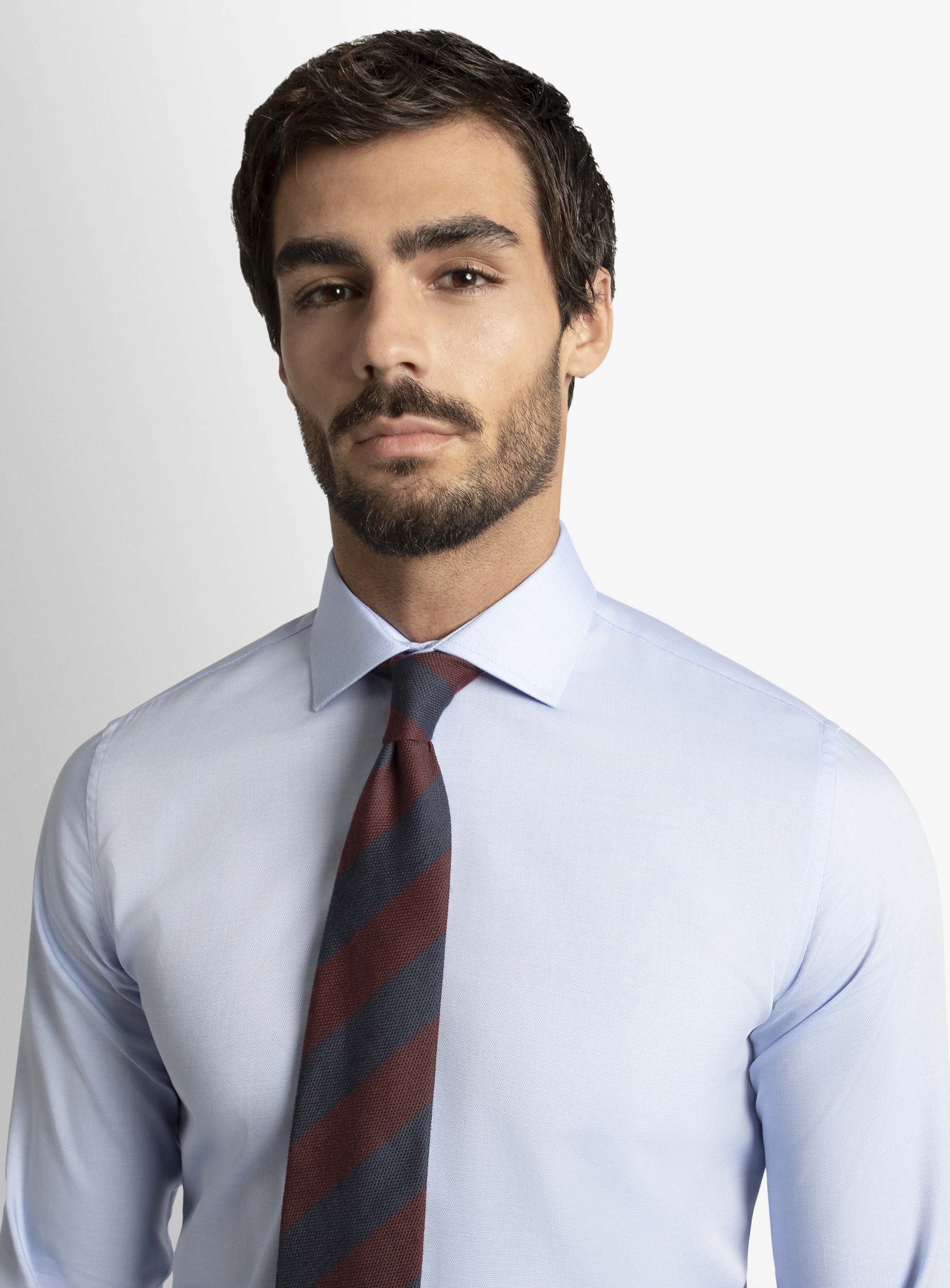 Milan Sky Pindot Shirt