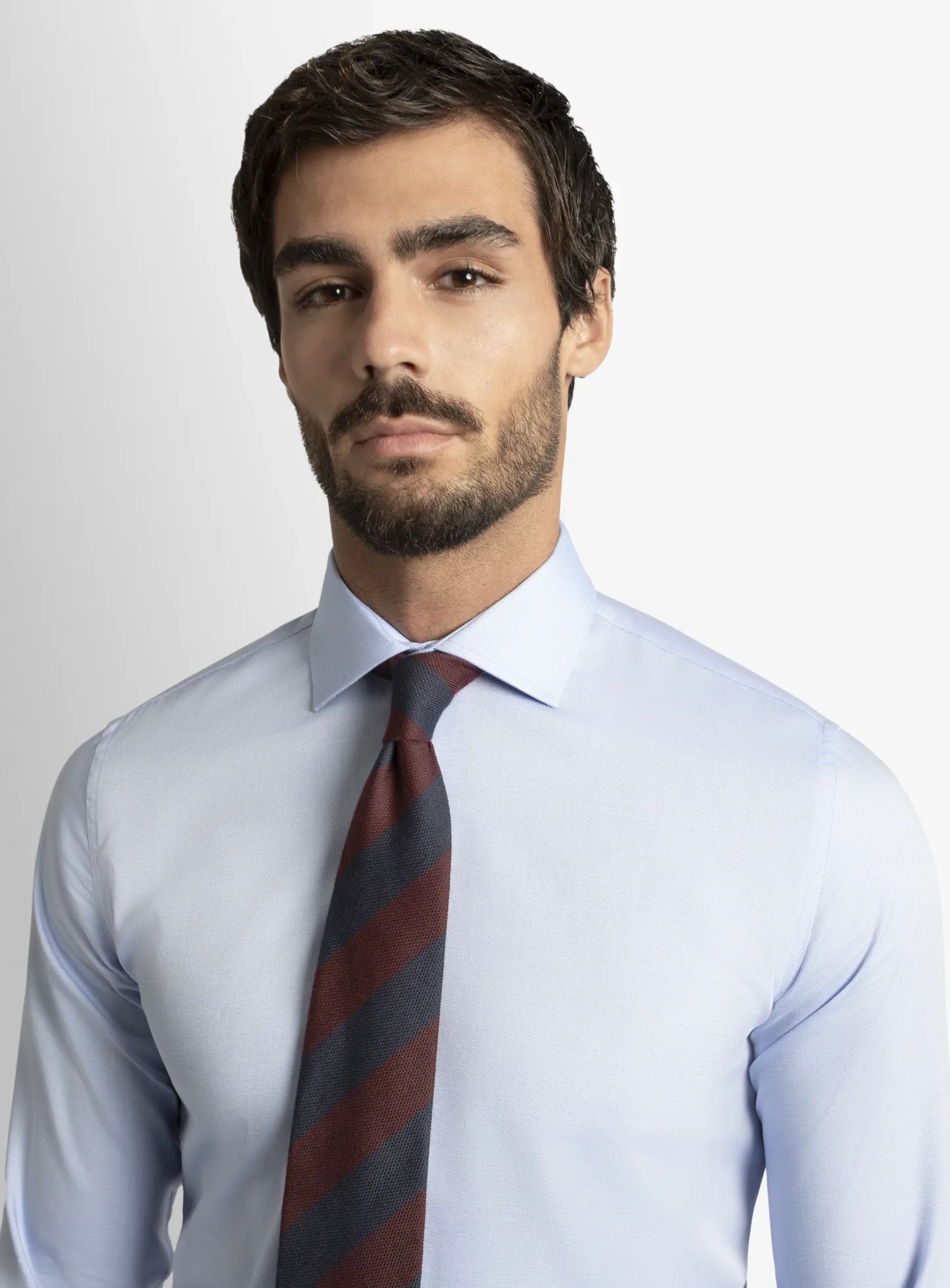 Milan Sky Pindot Shirt